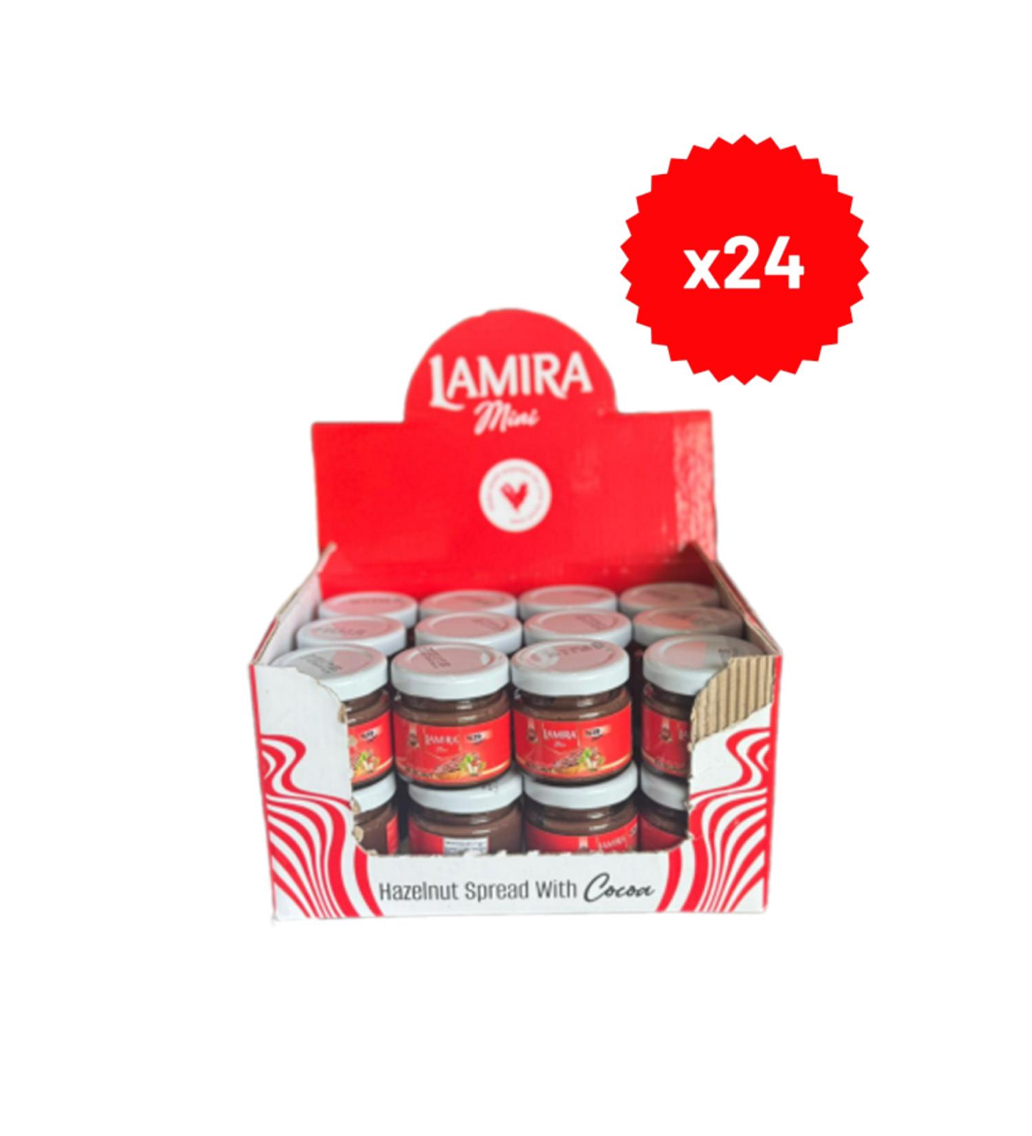LAMIRA Lamira Cocoa Hazelnut Paste 40g*24 - Buy Online on GoSupps.com