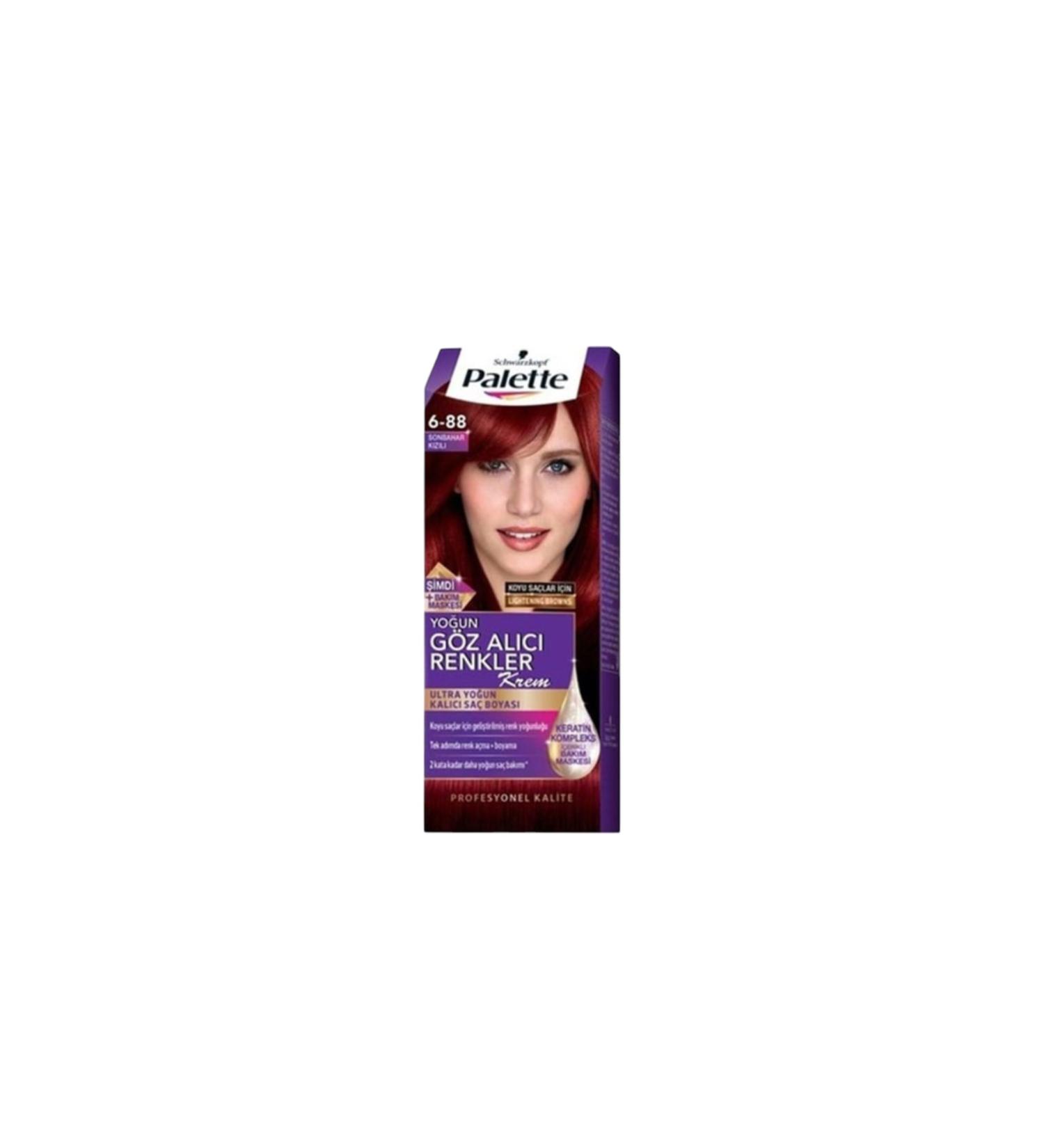 Palette ICC 6-88 intense red hair dye