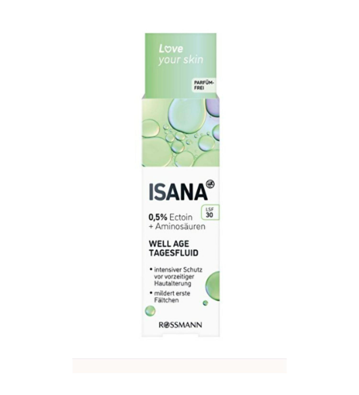 Isana Professional Love Your Skin Serum Well Age SPF30 30 ml