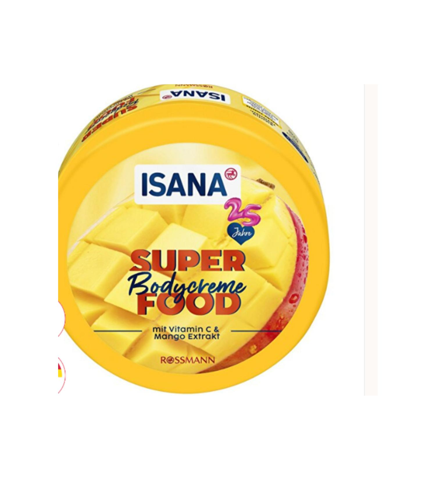 Isana Professional Isana Superfood Body Cream Vitamin C Mango 250 ml