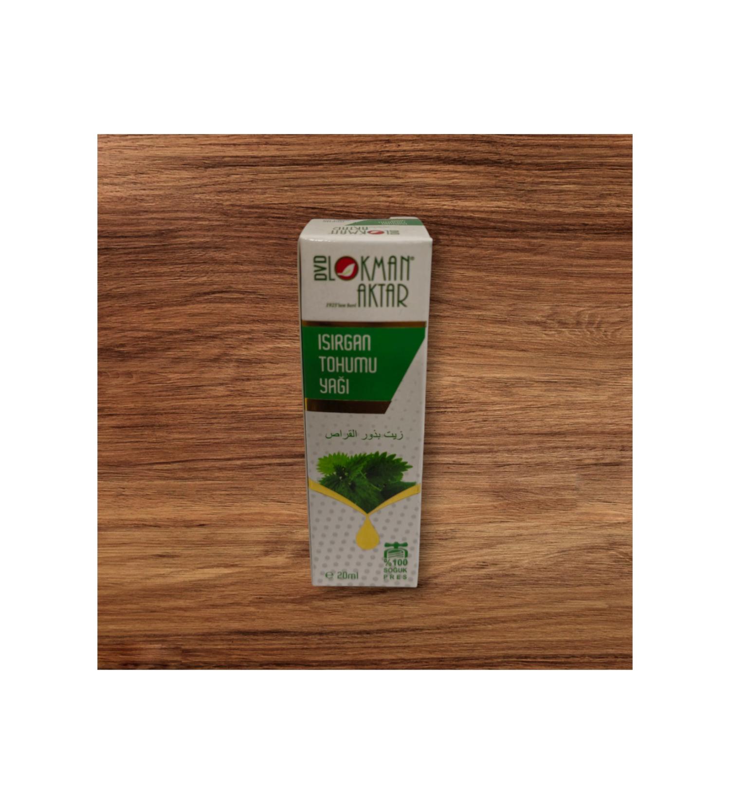 DVD Lokman Aktar Nettle seed oil cold pressed 20 ml