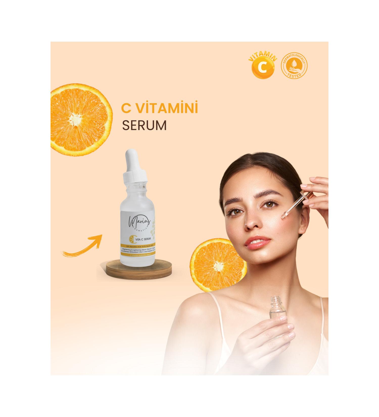 Marius Cosmetics Vita C Serum - Buy Online on GoSupps.com