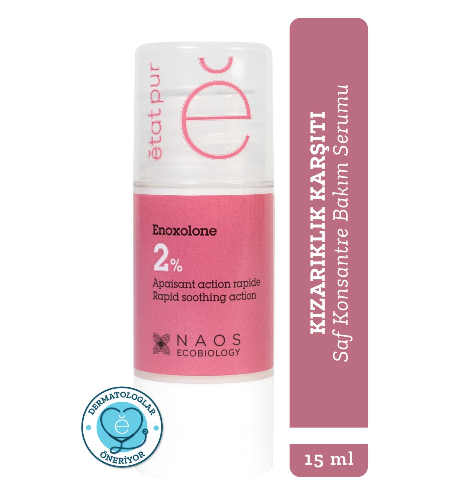 Etat Pur Pure Active Enoxolone %2 Anti-Redness Moisturizing Pure Concentrate Care Serum 15ml Sensitive Skin - Buy Online on GoSupps.com