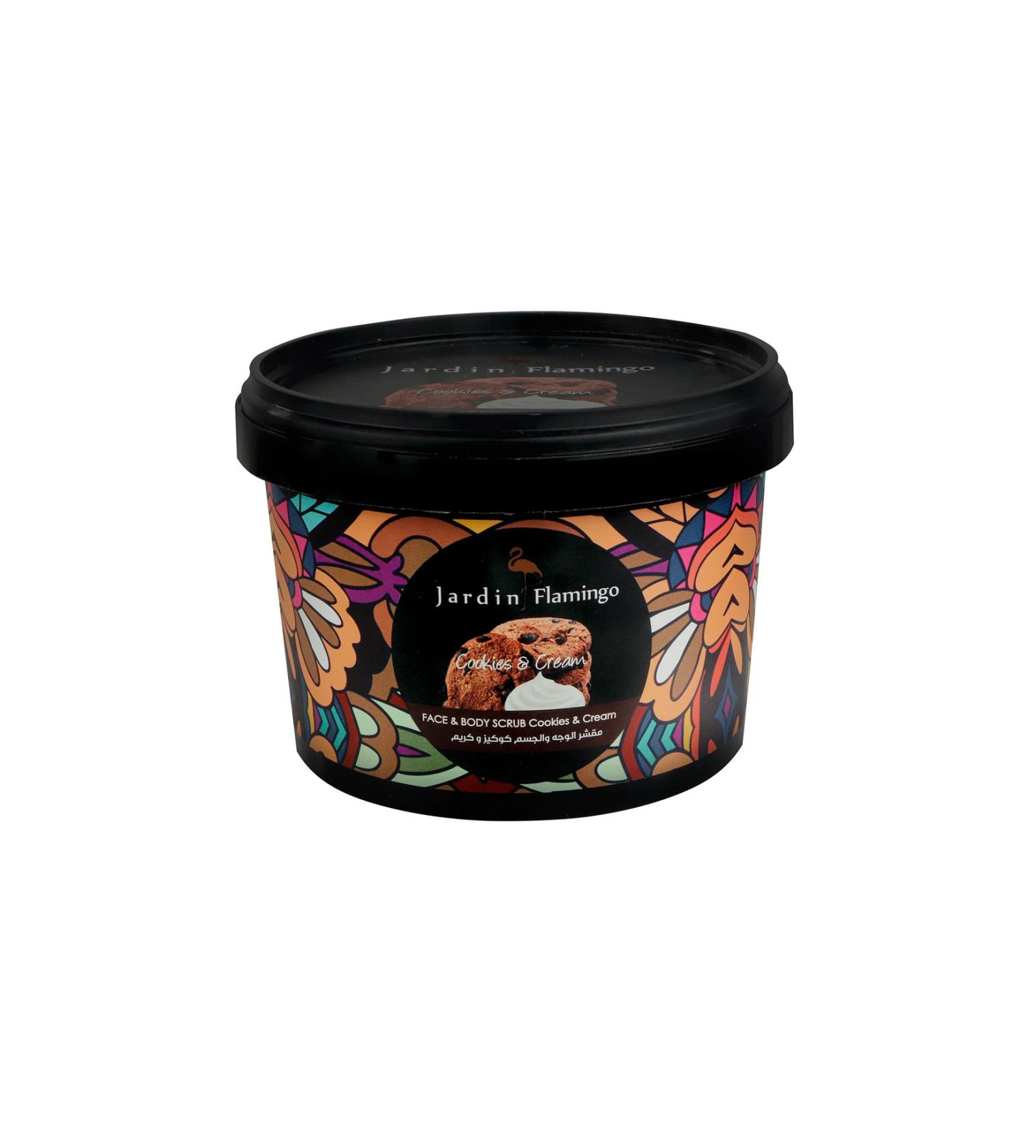 JARDIN FLAM NGO FACE AND BODY FACE & BODY SCRUB COOKIES&CREAM 400G