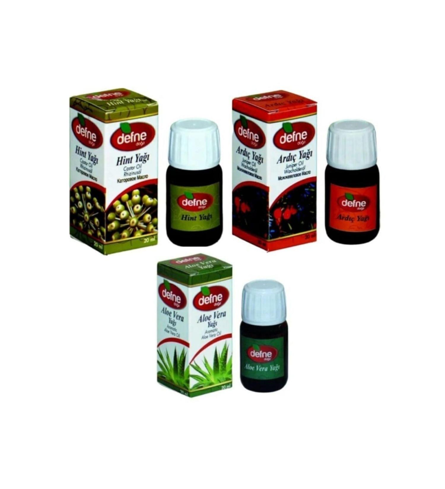Defne Do a Juniper Oil Castor Oil Aloe Vera Oil 20 ml