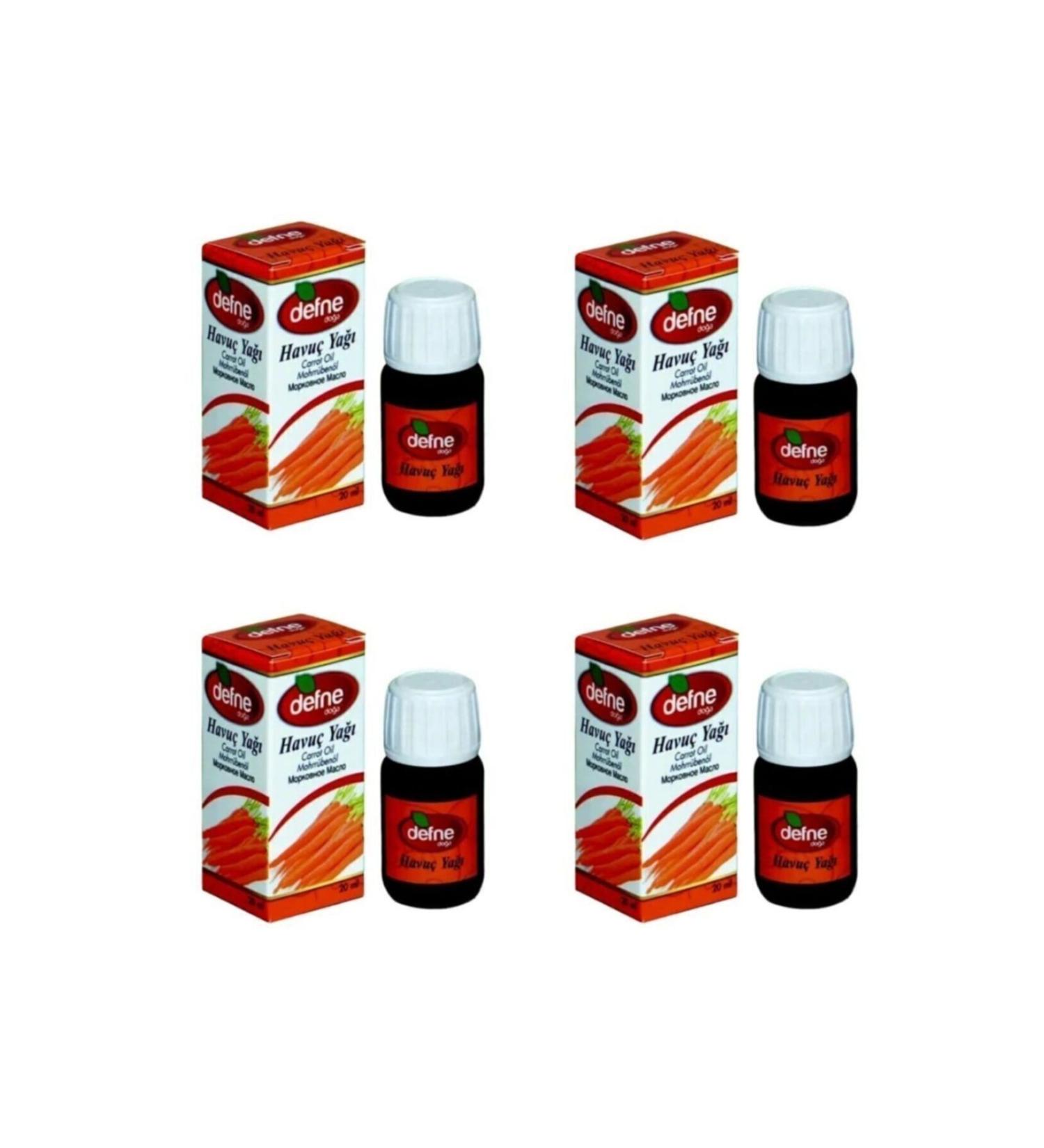 Defne Do a Carrot Oil 20 ml X 4pcs