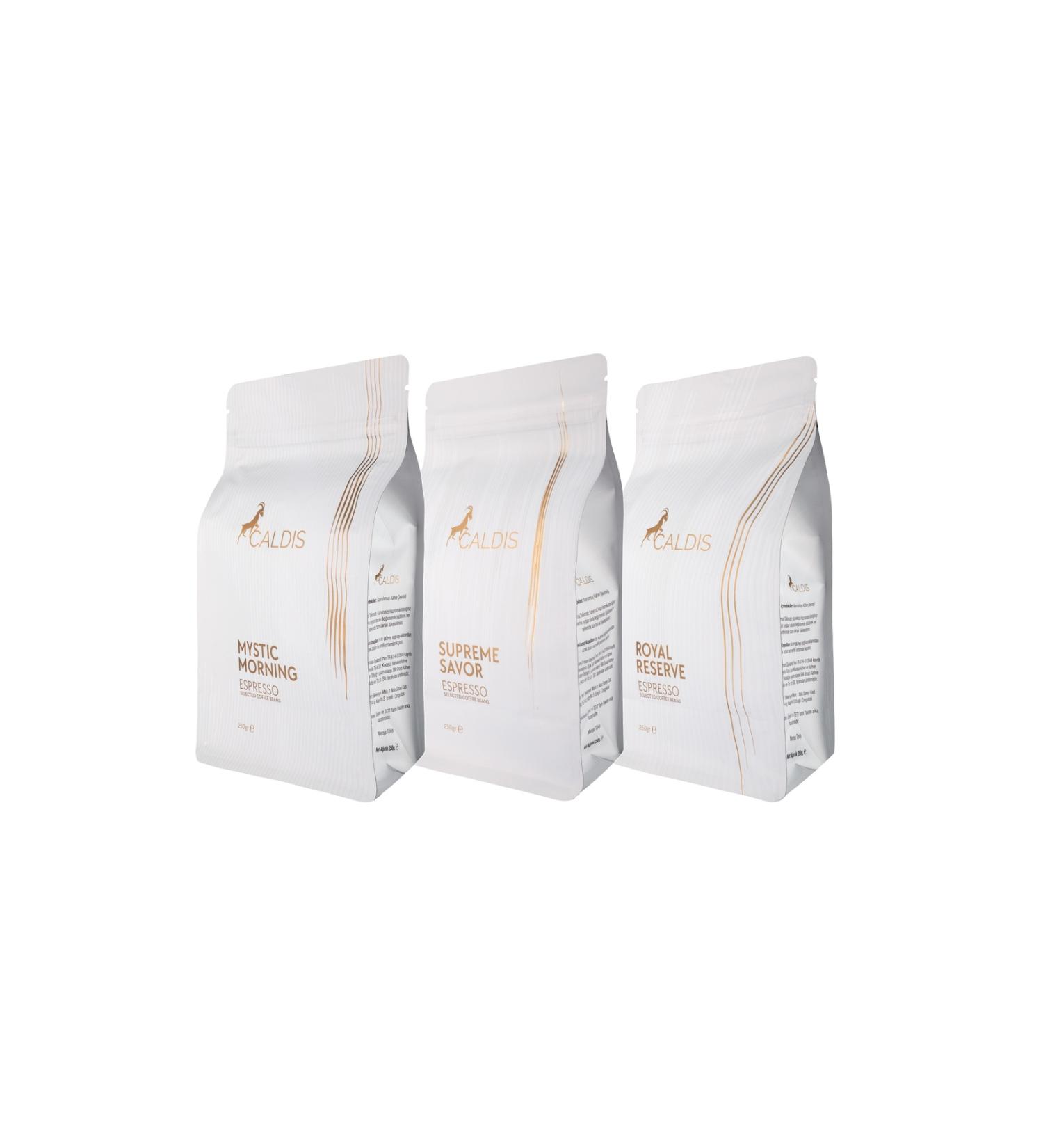 Caldis Elegand 3-Pack 250 gr Espresso Bean Coffee