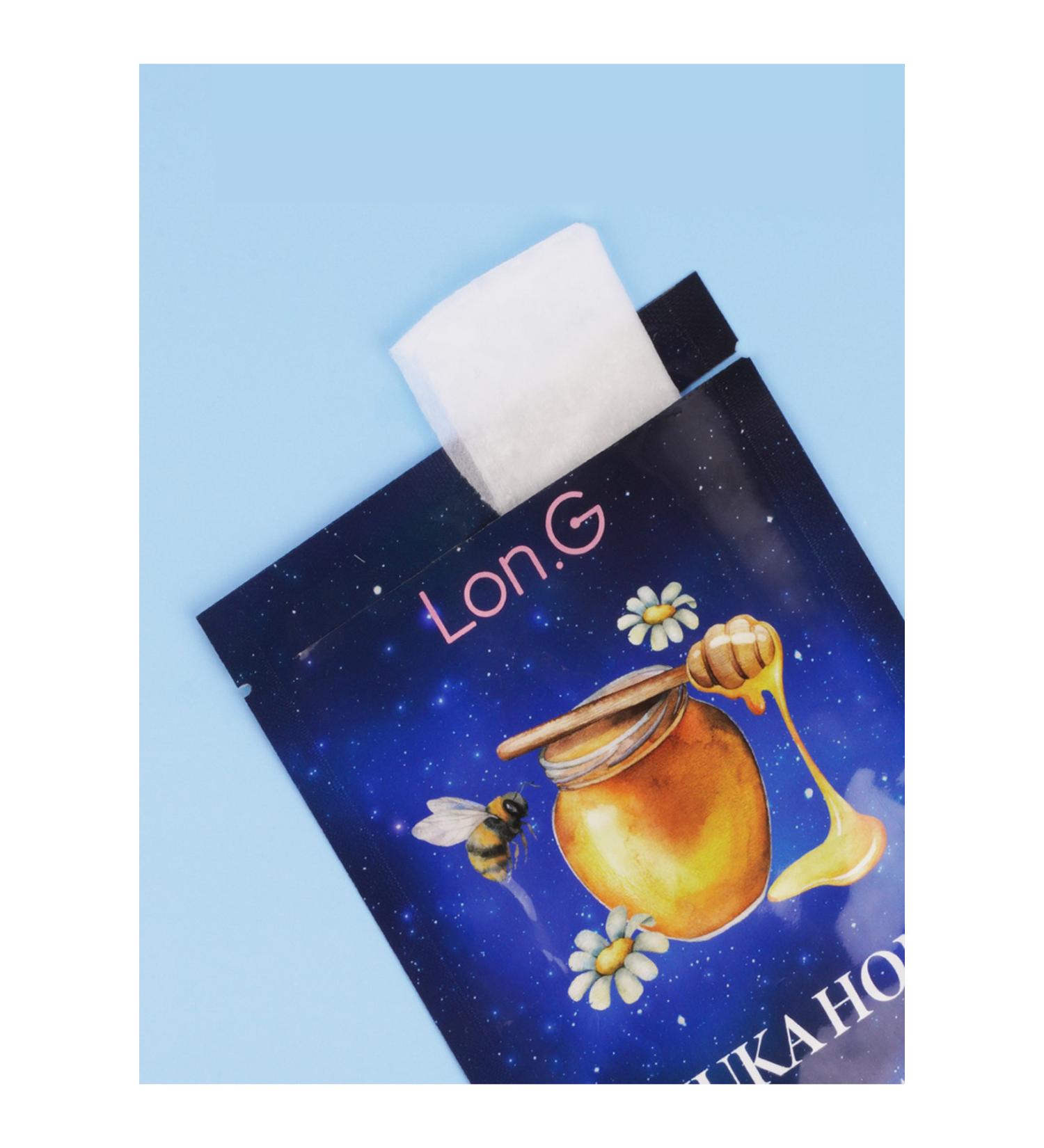 Long Lon.g K-beauty 10-Pack Manuka Honey Real Glow Revitalizing Face Mask - Buy Online on GoSupps.com