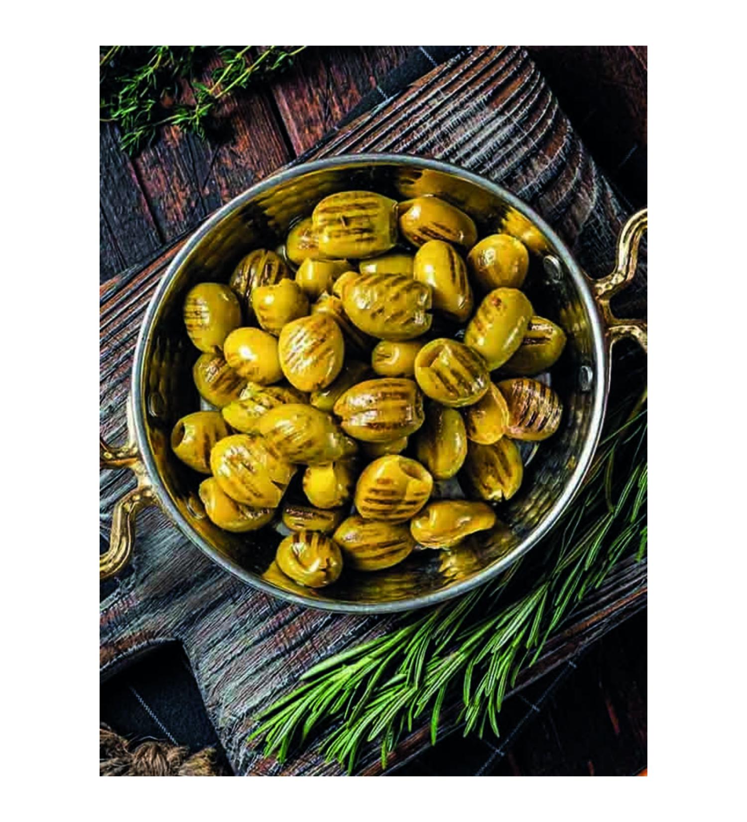 MAIN OLIVE Grilled Olive Barbecue Olive 625 gr