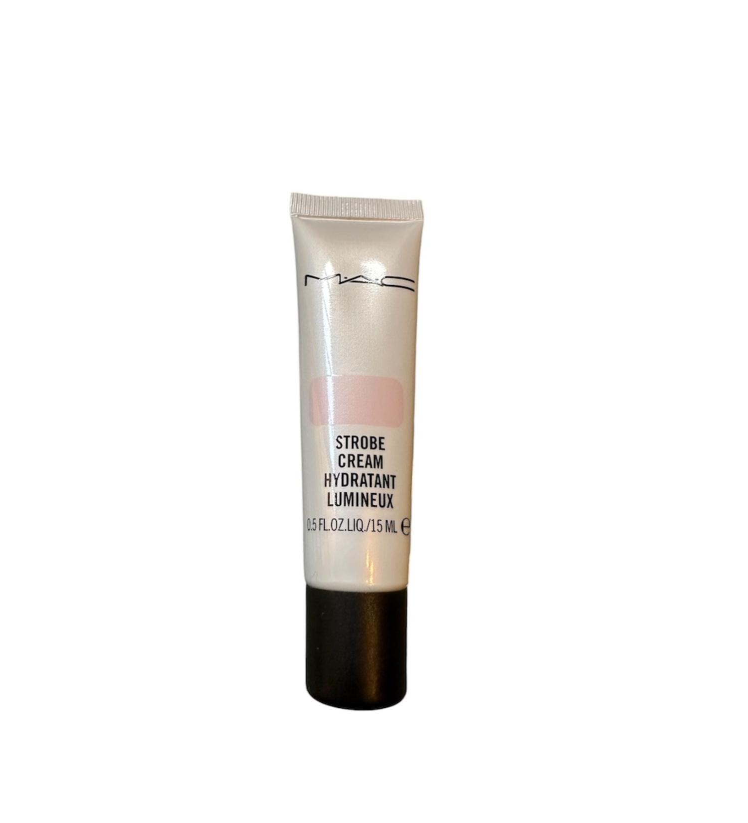 Mac Strobe Cream Skin Revitalizing Brightening Cream Pinklight Travel Size (15 ml) - Buy Online on GoSupps.com
