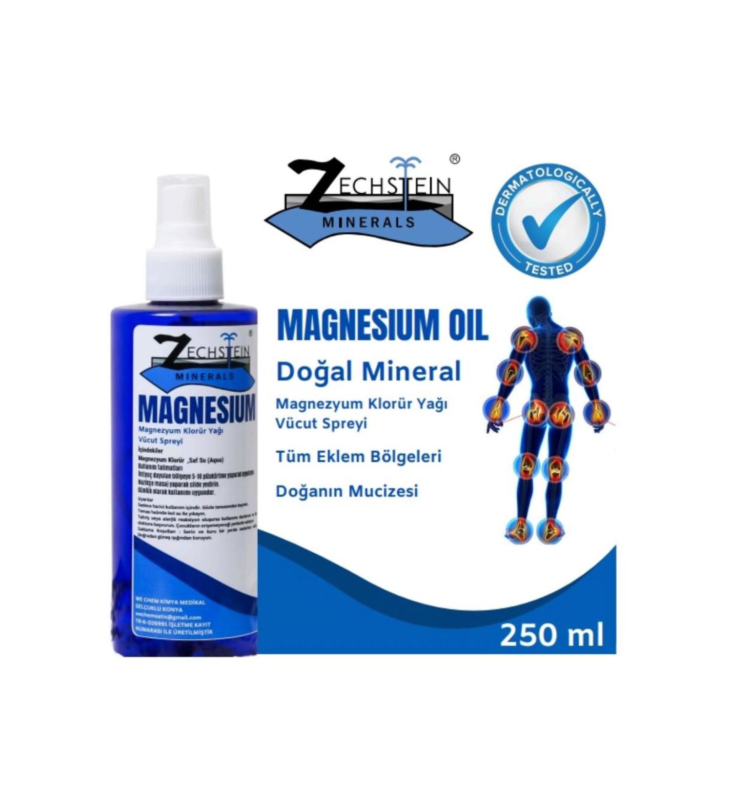 Zechstein Magnesium Oil 250 Ml - Buy Online on GoSupps.com
