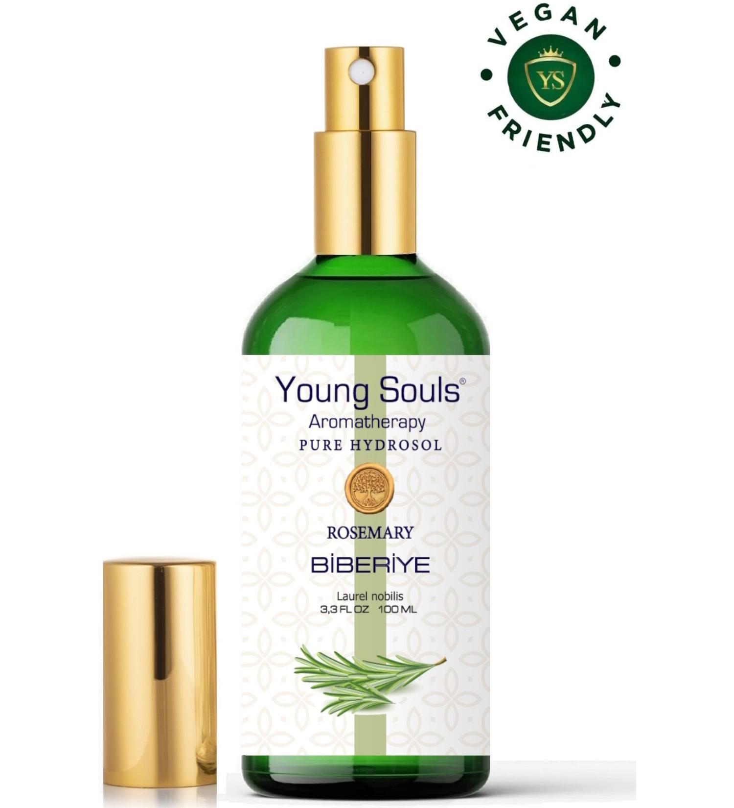 YOUNG SOULS Aromatherapy Rosemary Pure Hydrosol Tonic Rosemary Hydrosol Tonic 100 Ml - Buy Online on GoSupps.com
