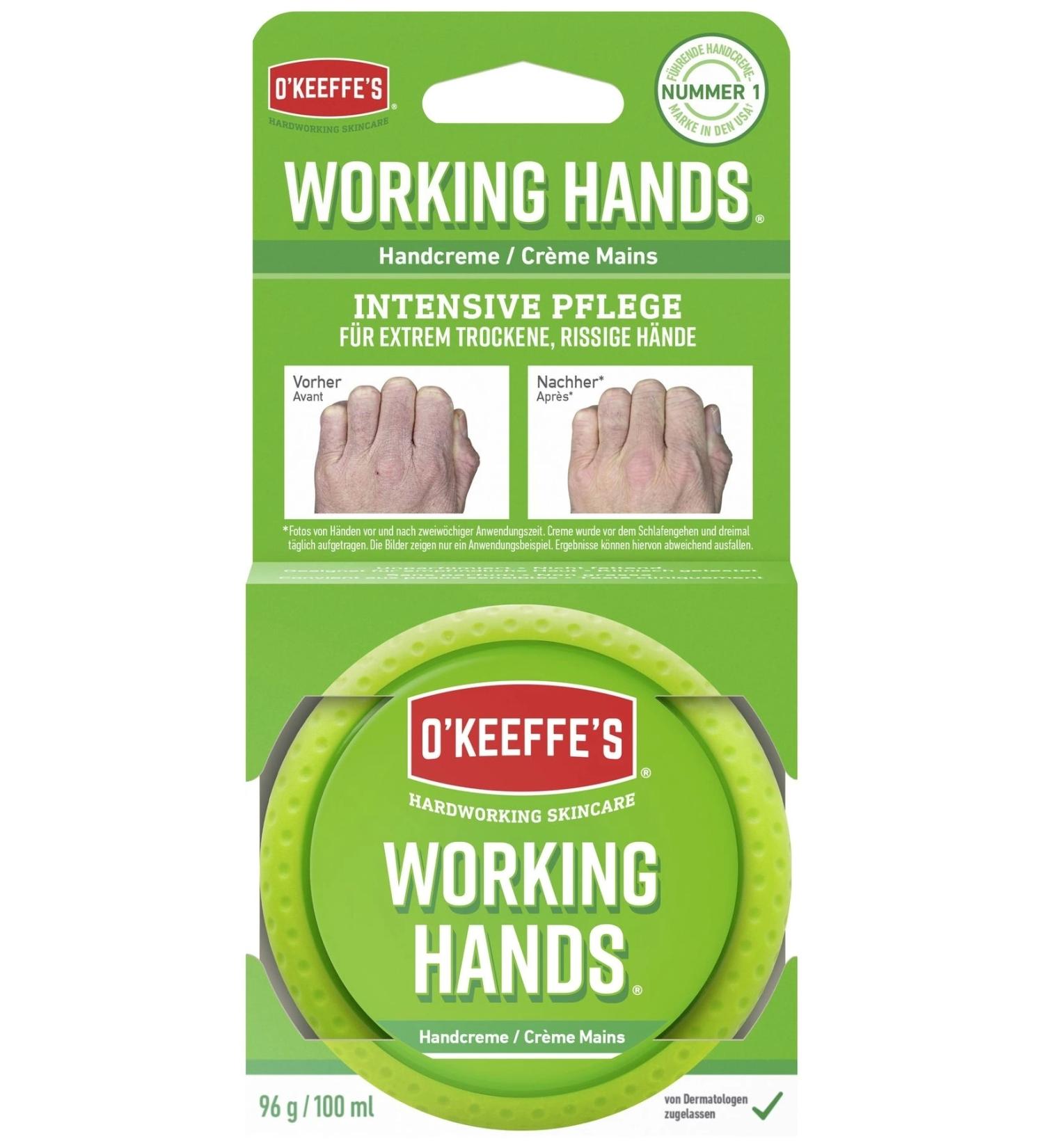 O'Keeffe's Working Hands Hand Cream 96 Gr. - Buy Online on GoSupps.com