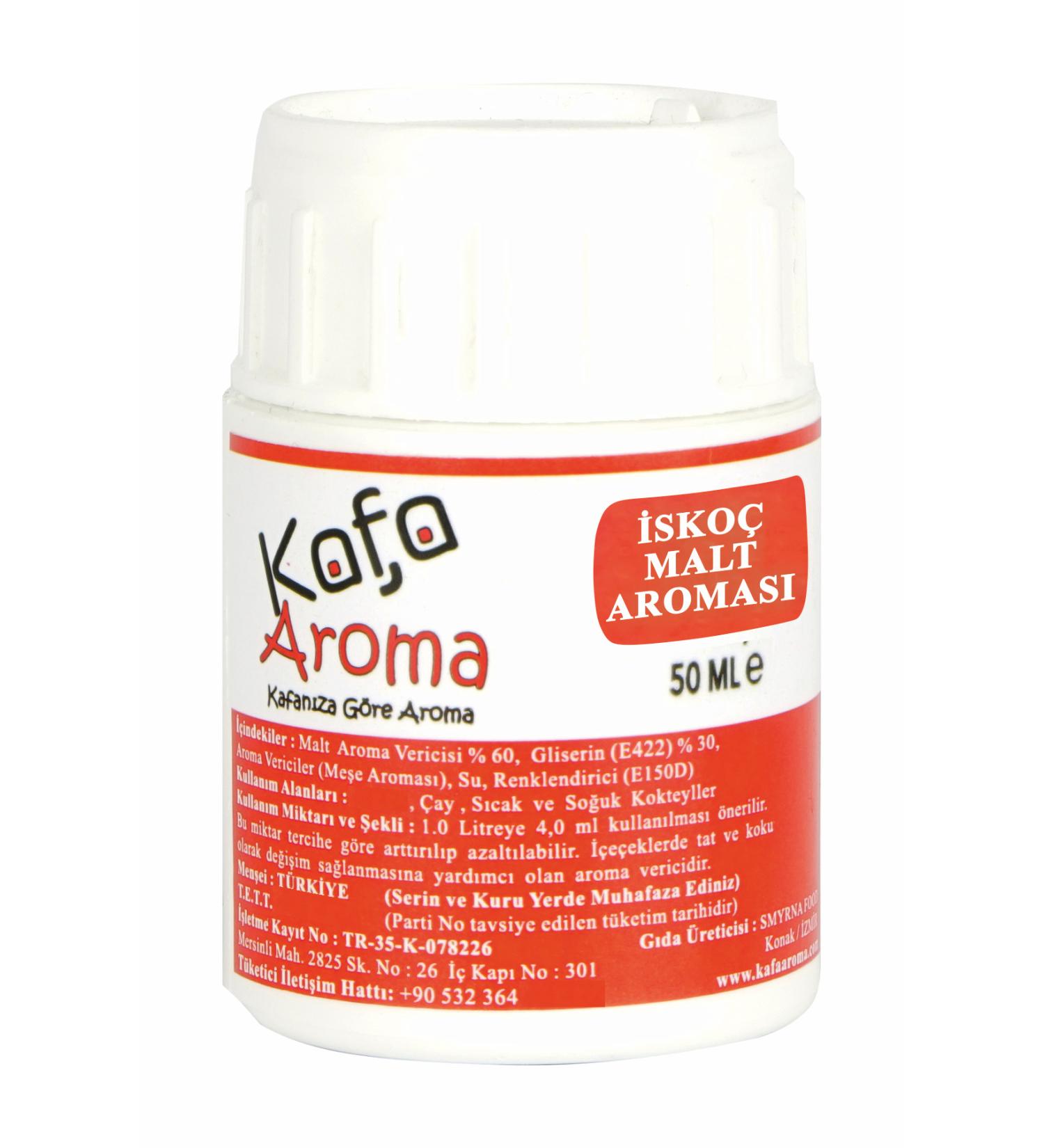 Kafa Aroma Scottish Malt Flavor Ready Mixed Malt Kit 50 ml - Buy Online on GoSupps.com