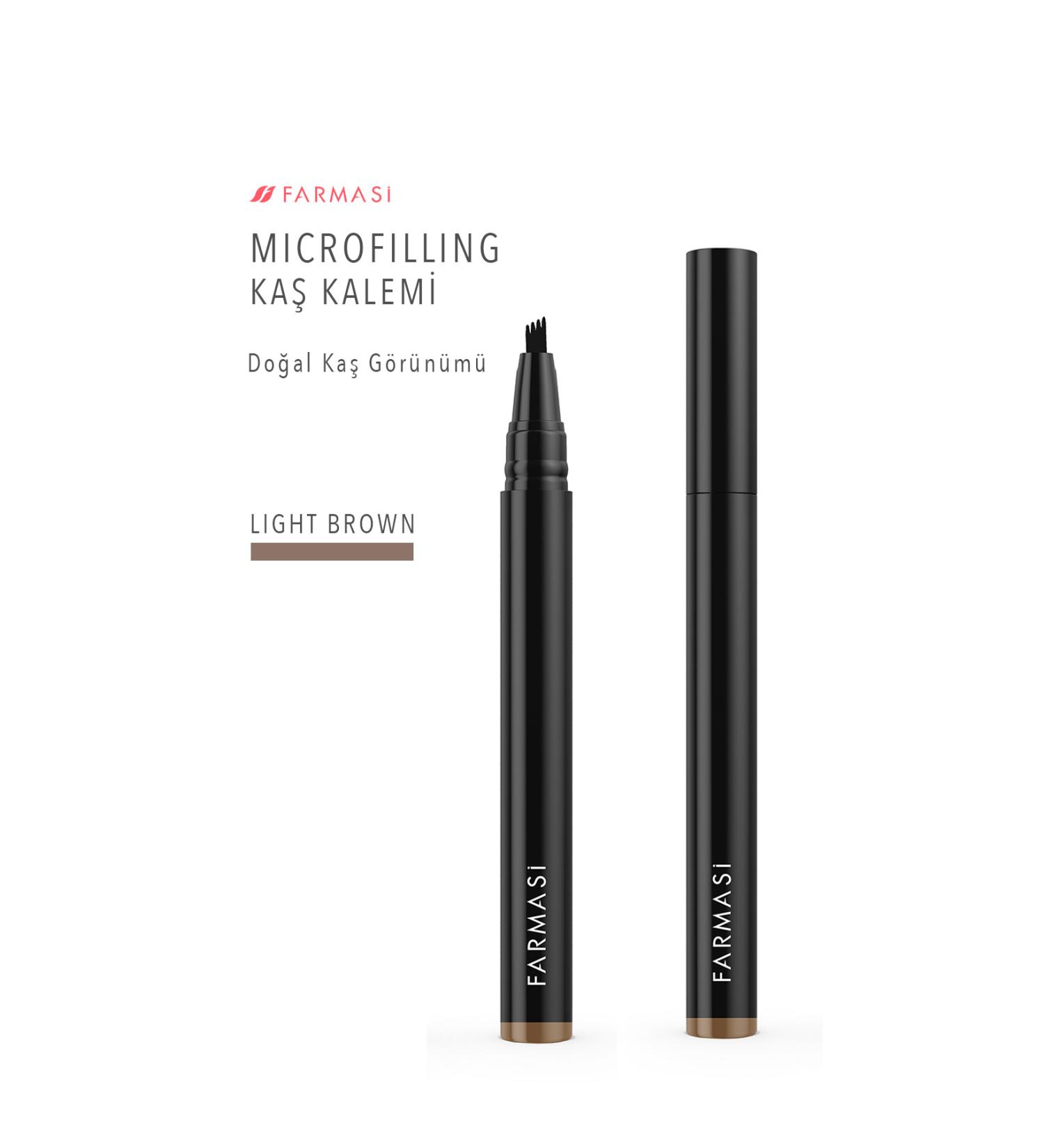 Farmasi Microfilling Eyebrow Pencil Light Brown - Buy Online on GoSupps.com