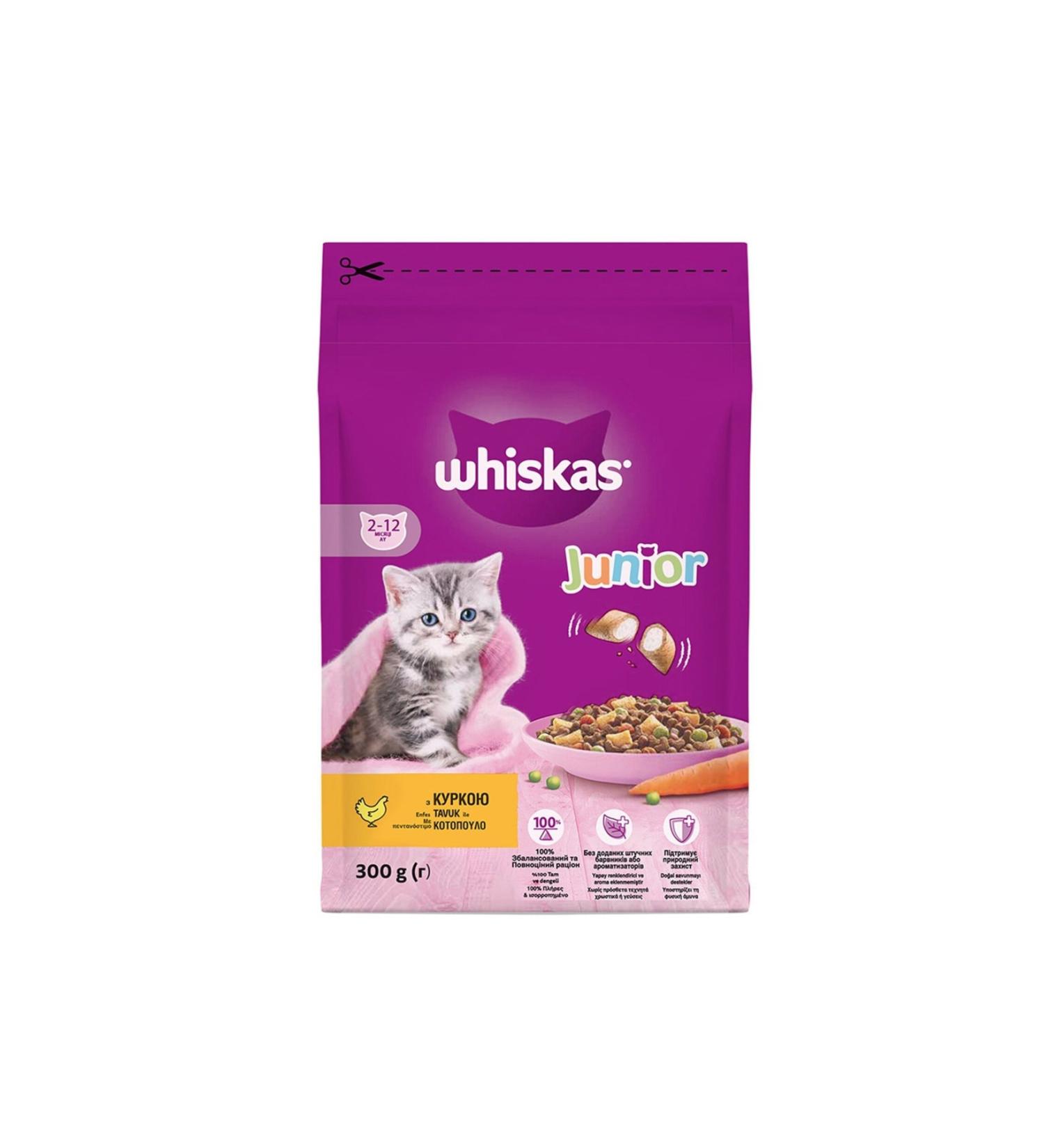 Whiskas Whiskas Junior Chicken 300 Gr Package (6 Pieces)
