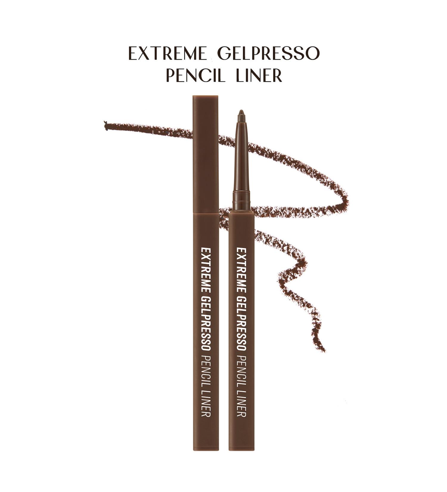 CLIO Waterproof All-Day Pencil Eyeliner CLIO Extreme Gelpresso Pencil Liner (02 Deep Brown) - Buy Online on GoSupps.com
