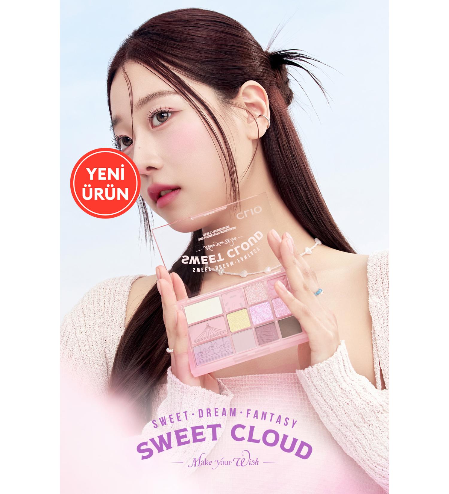 CLIO Multi-Purpose Intensely Pigmented Eyeshadow Palette Clio Shade & Shadow Palette 05 Sweet Cloud - Buy Online on GoSupps.com