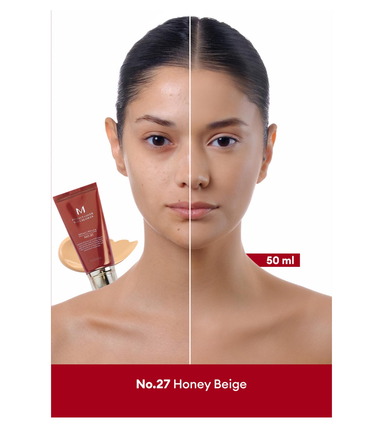 Missha Perfect Cover Multifunctional M Perfect Cover Bb Cream Ex Spf42/pa No.27 (50ML) - Buy Online on GoSupps.com