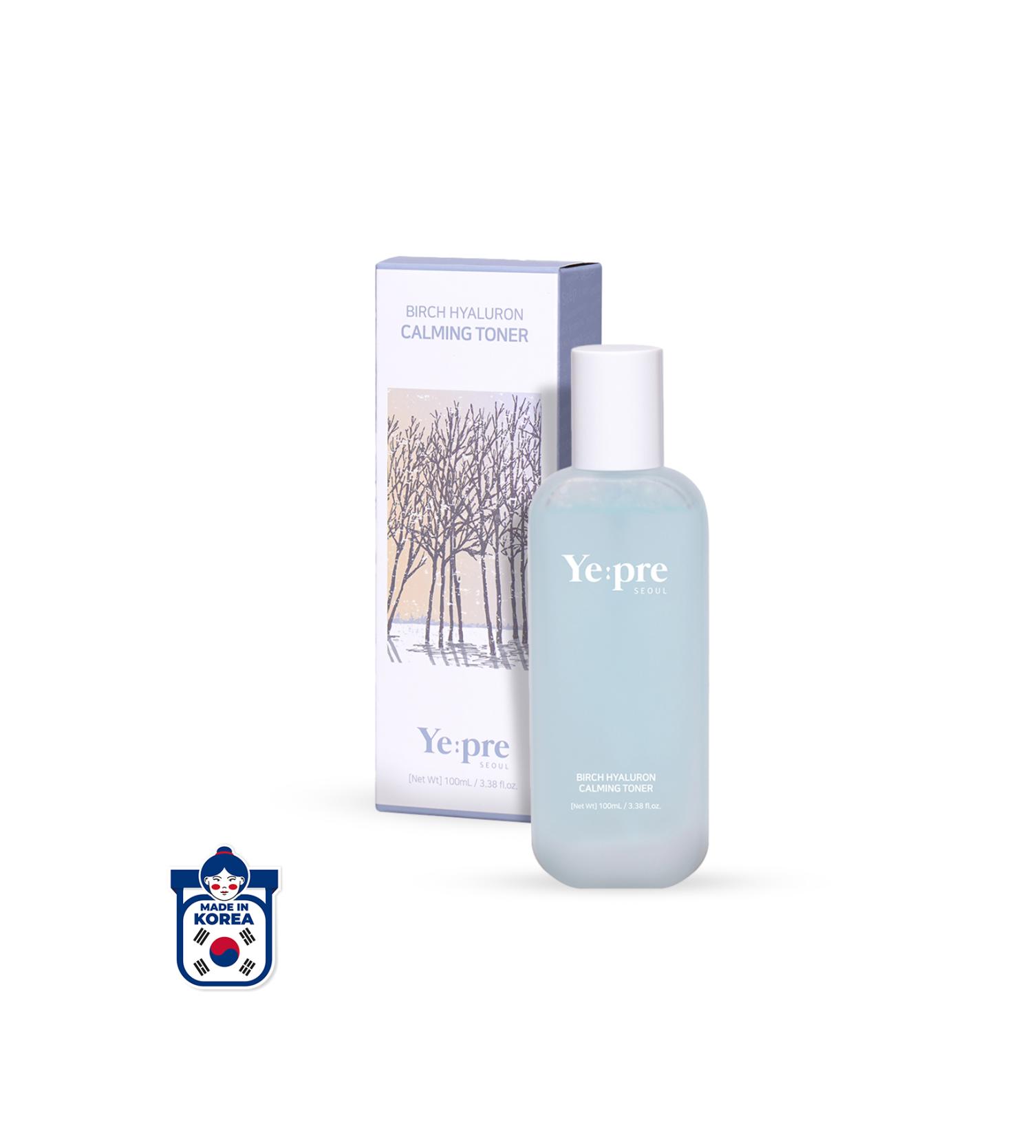 Ye:pre Moisturizing Soothing Toner with Birch Extract and Hyaluronic Acid Korea 100 ml - Buy Online on GoSupps.com