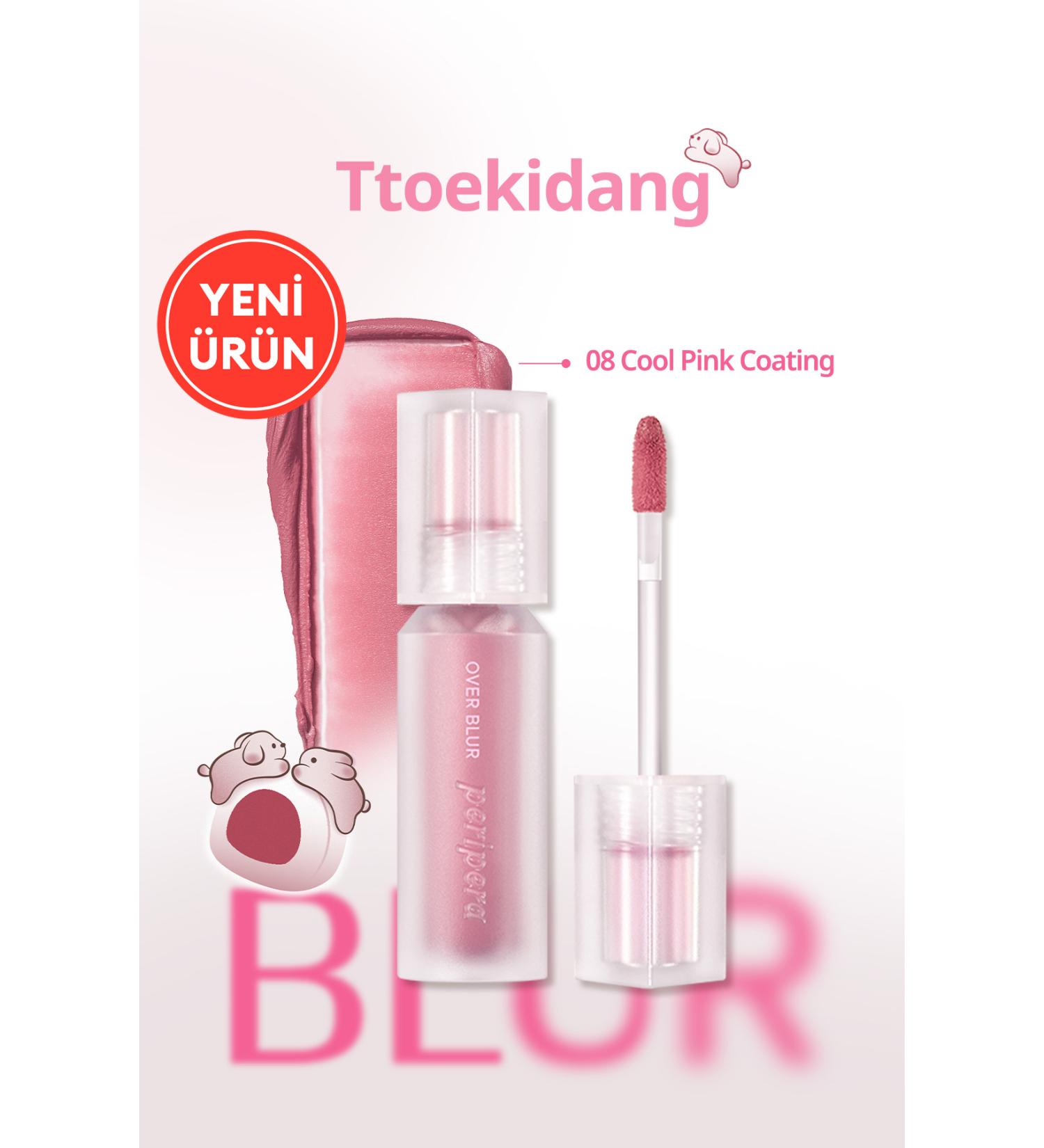 PERIPERA All Day Long Lasting Smooth Matte Tint PERIPERA Over Blur Tint (008 Cool Pink Coating) (Tteok) - Buy Online on GoSupps.com