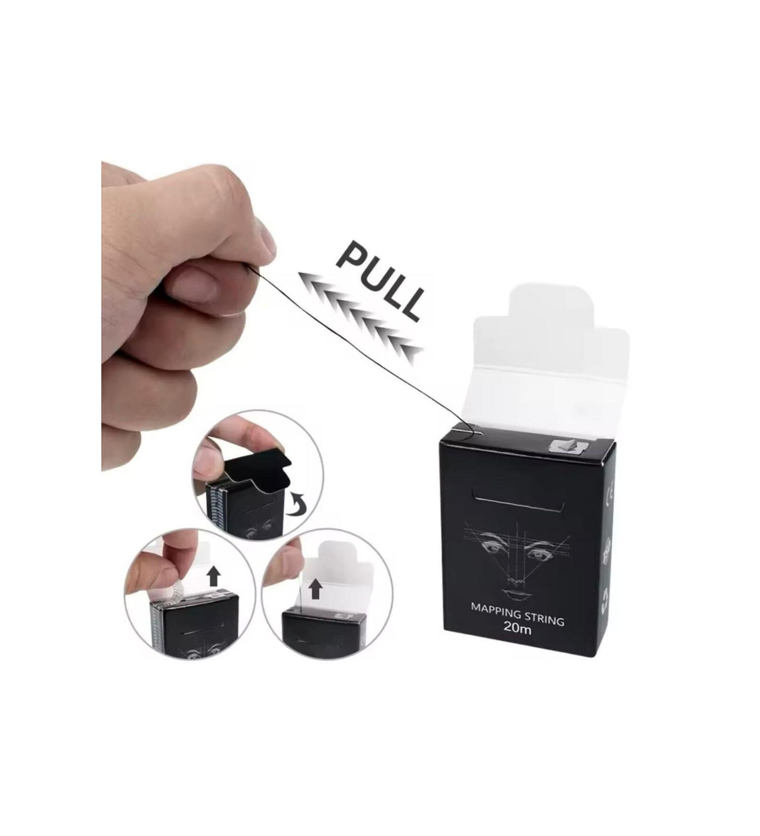 Elea EYEBROW MARKING AND MAPPING DESIGN THREAD BLACK 20 METERS
