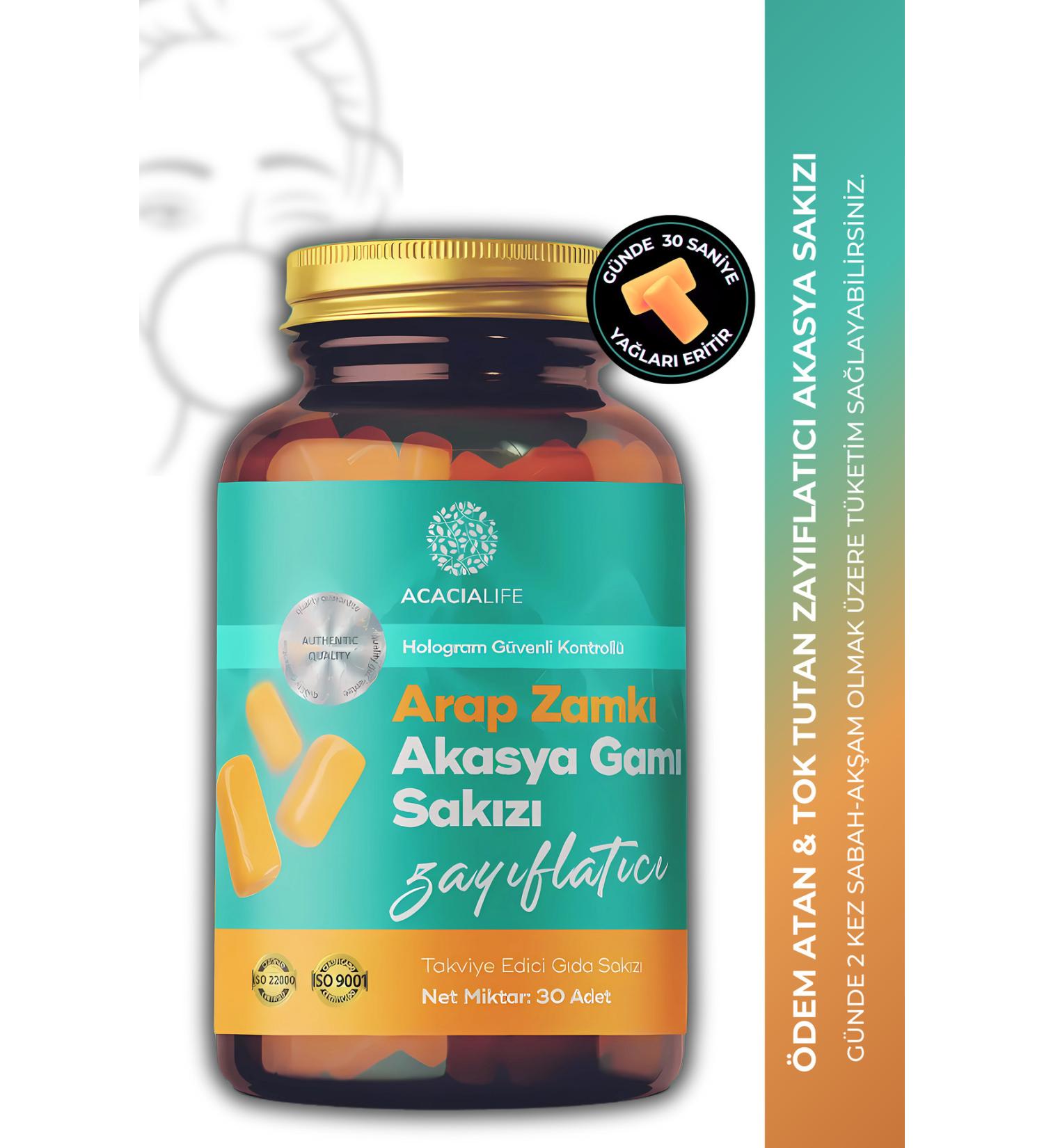 ACACIA LIFE Acacia Gum Gum | Fat Melting Detoxifying Natural Gum - Buy Online on GoSupps.com