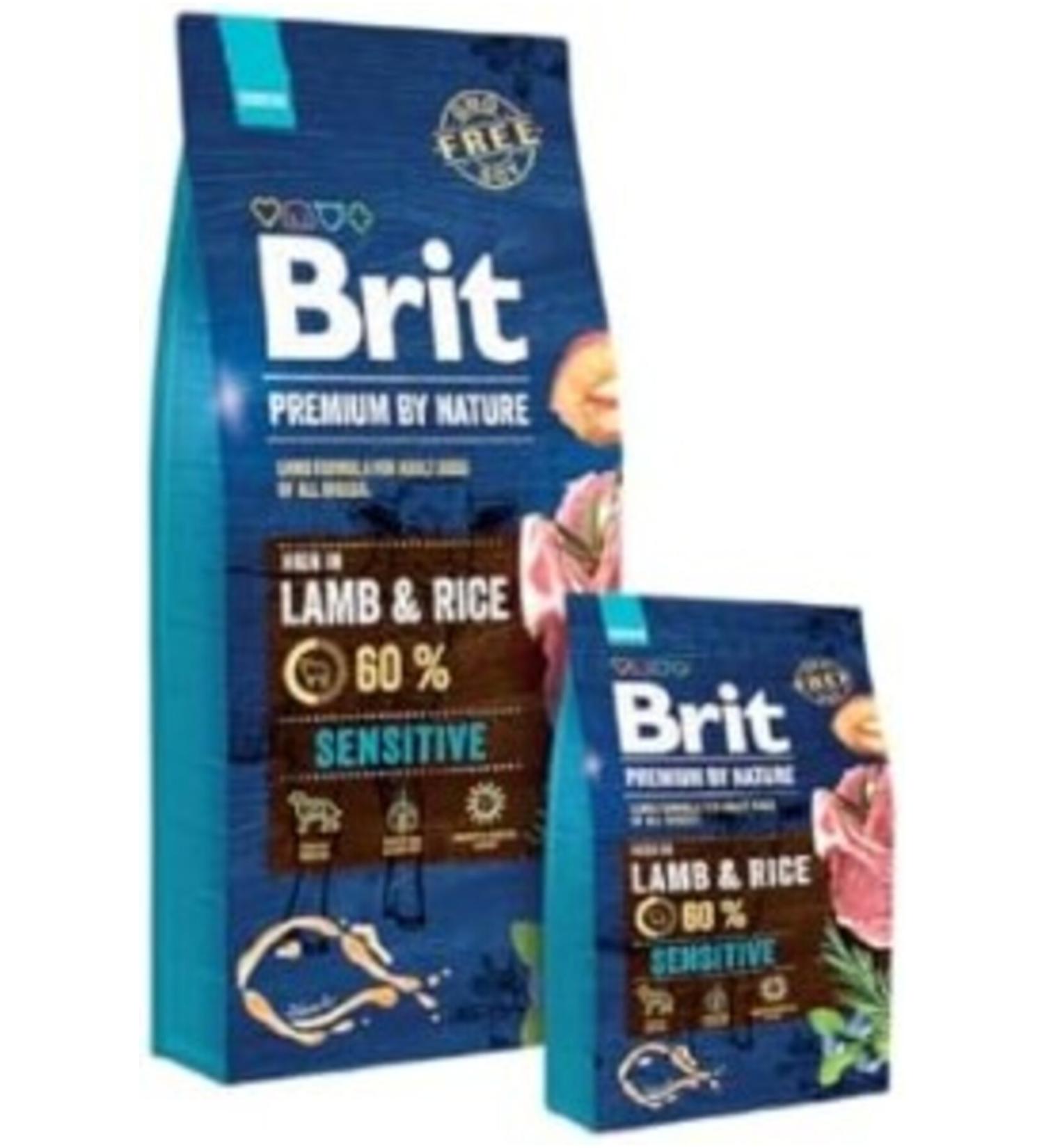 Brit Care Brit Premium By Nature Dry Dog Food Lamb for Sensitive Dogs 8 kg