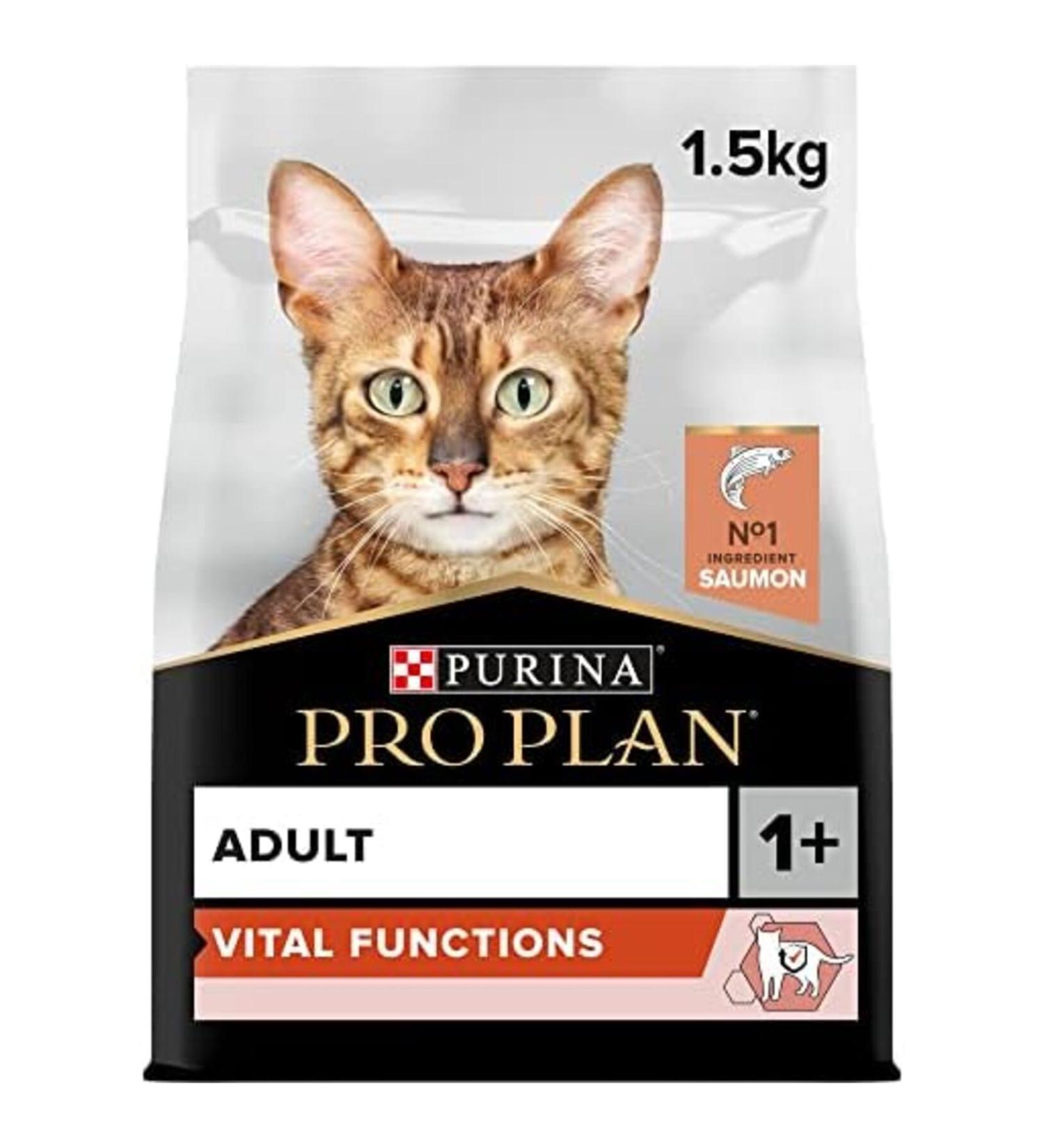 Furlo PRO PLAN Adult Cat Food with Salmon 1.5 kg
