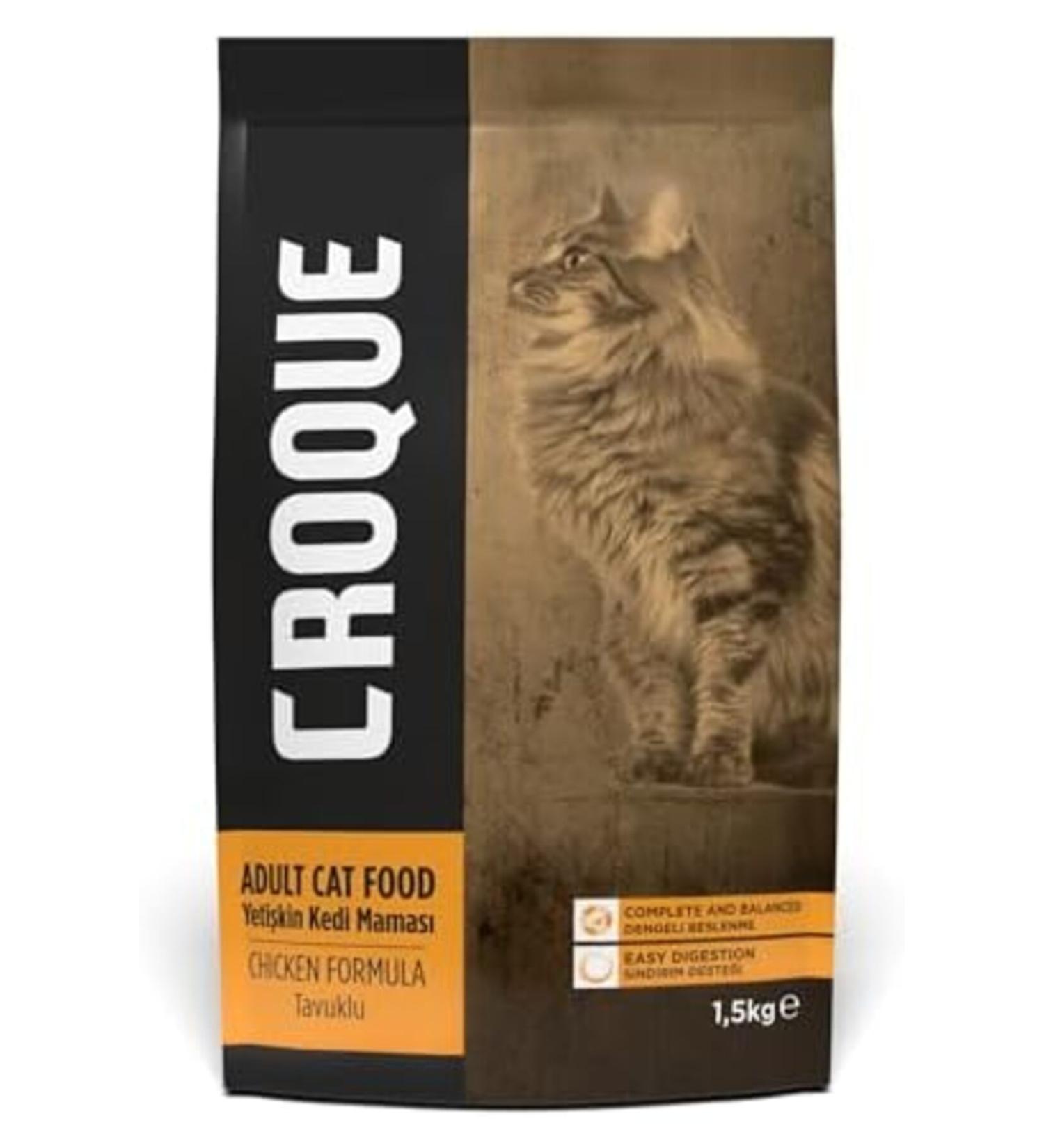 Croque Chicken Adult Dry Cat Food 1.5kg