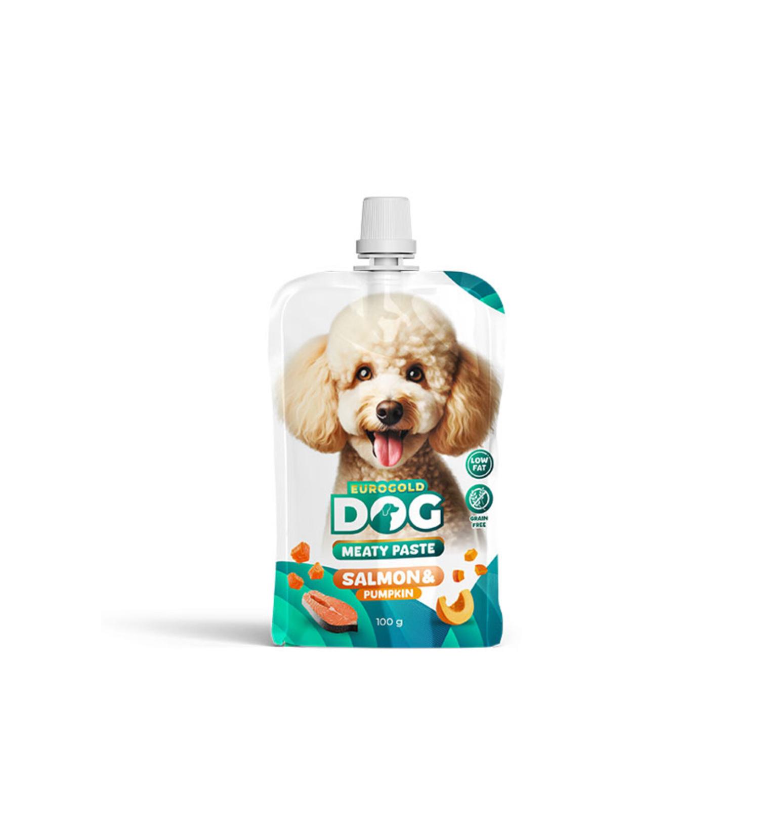 Furlo EuroGold Dog Meat Paste Salmon-Pumpkin 100 Gr