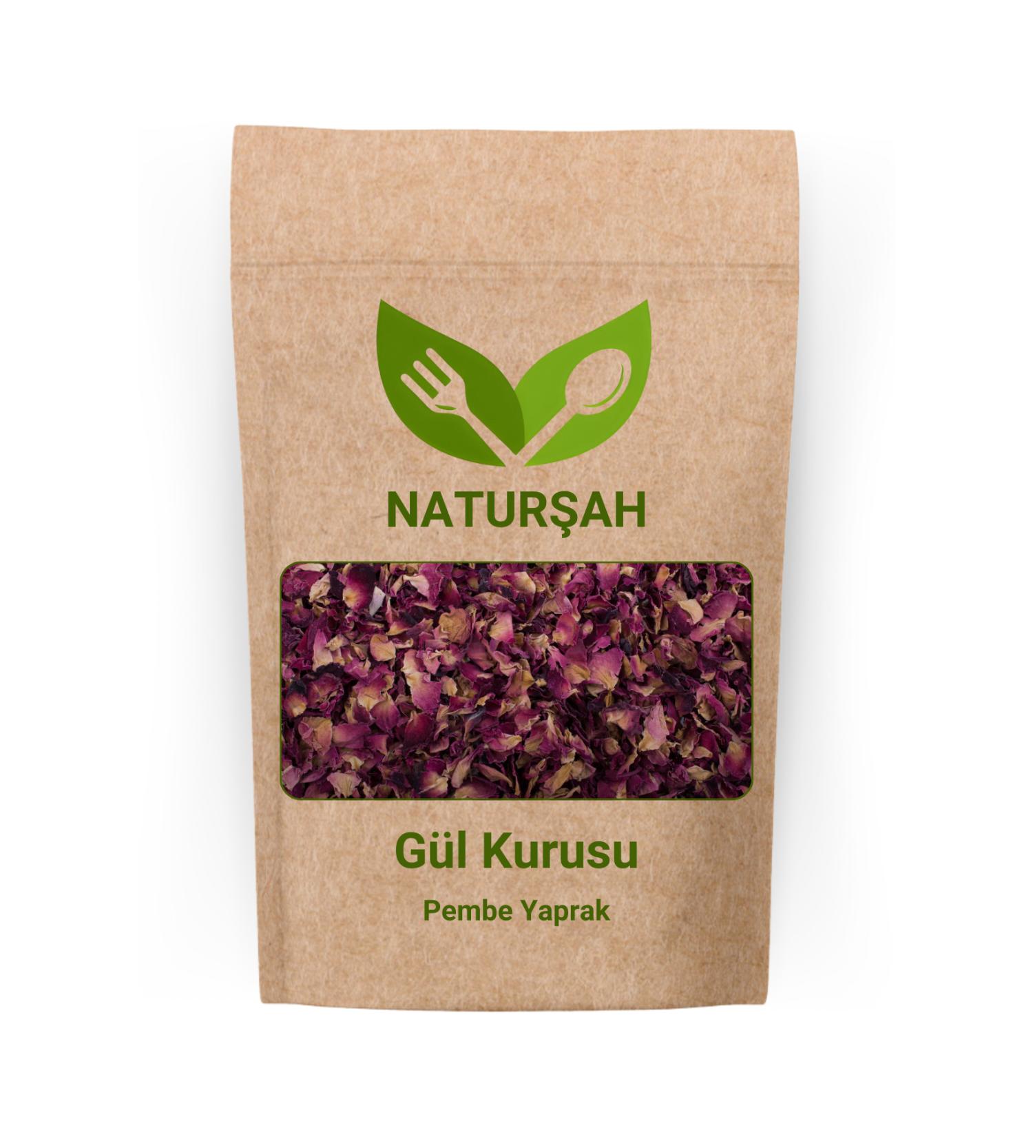 Natur ah Rose Dried Pink Leaf 100 Gr