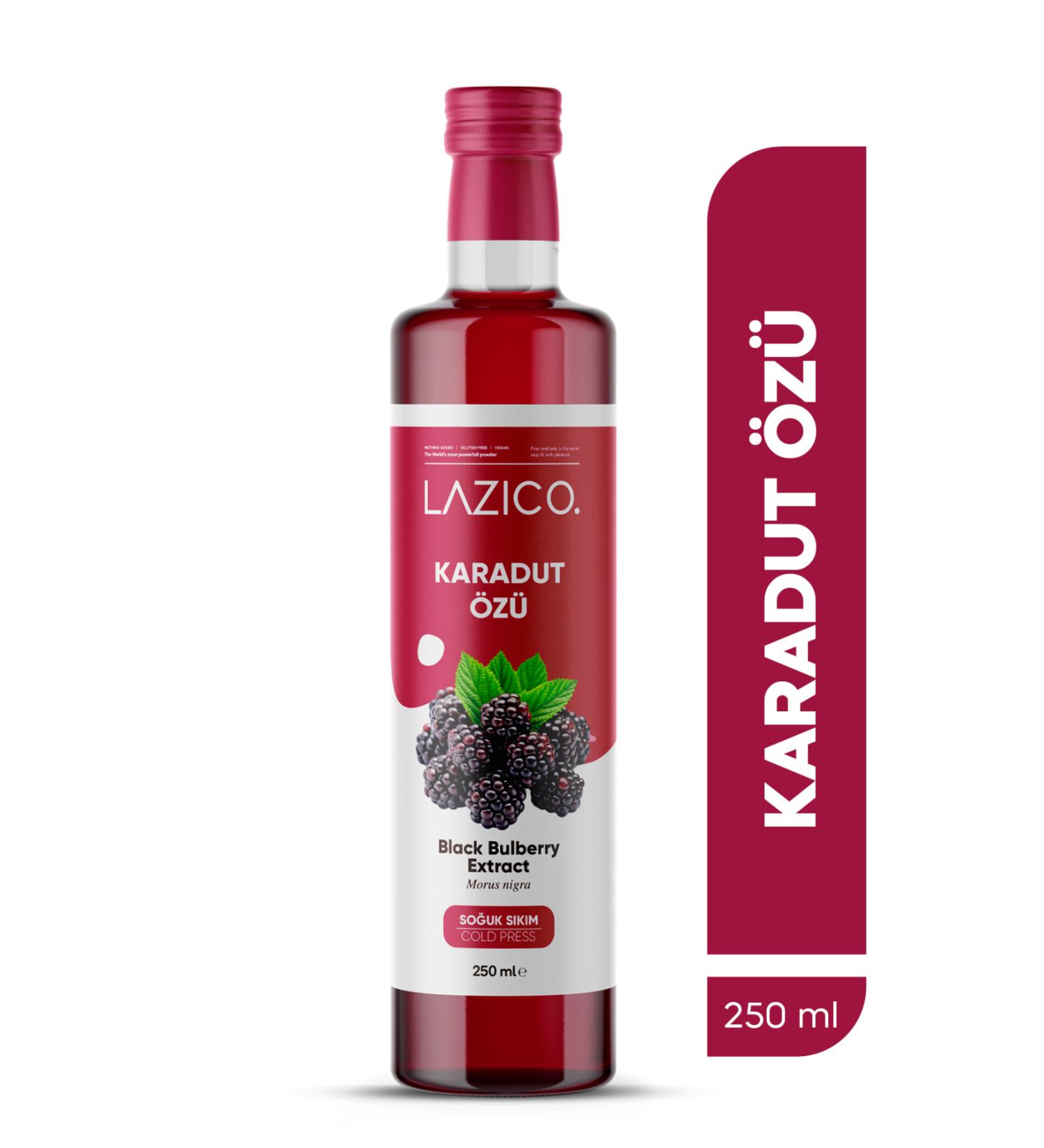 lazico Black Mulberry Extract 250 ml / 320 grams - Buy Online on GoSupps.com