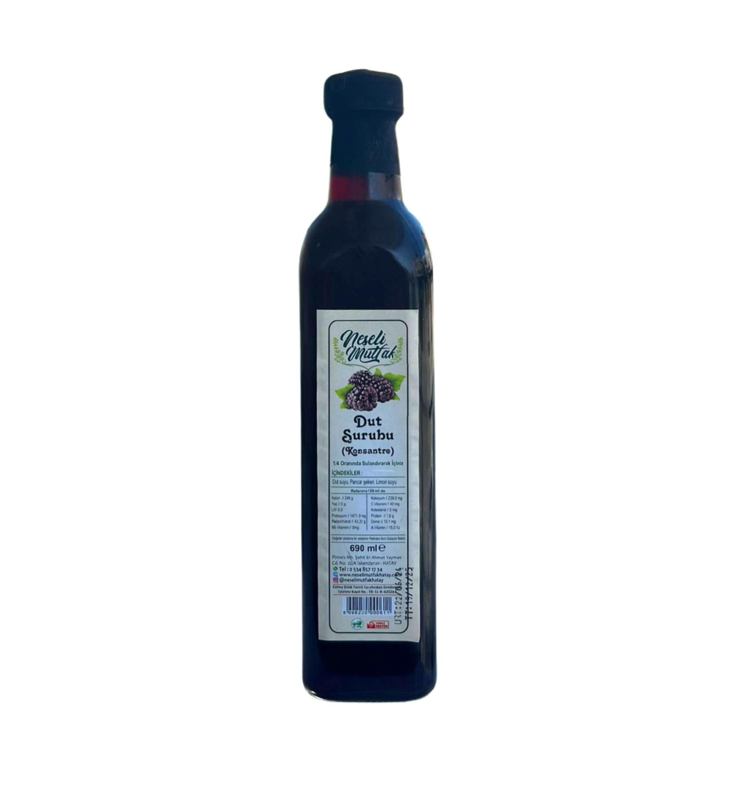 Joyful Kitchen Black Mulberry Syrup (Concentrate) 690 Ml