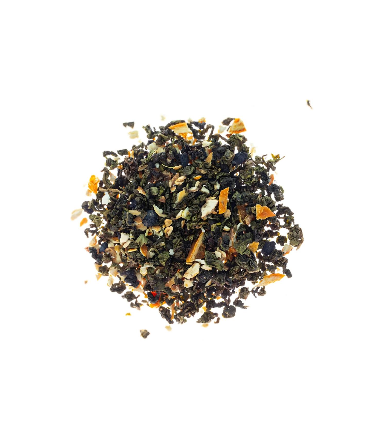 HAND MADE Oolong citrus orange mixed herbal tea 75 gr