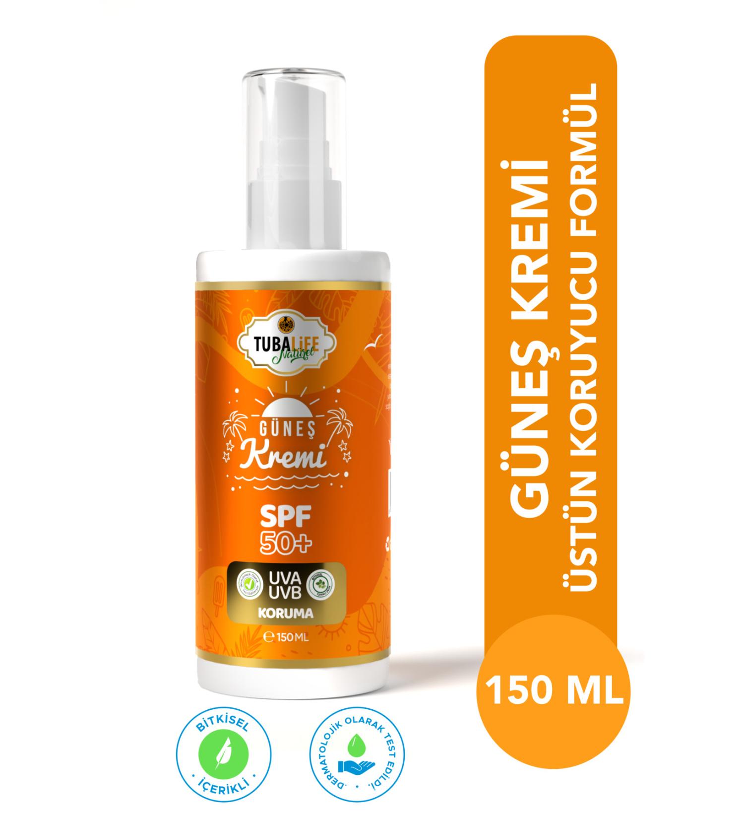 TUBALIFE Tubalife Spf 50 Sun Cream 150 ml - Skin Brightening Tone Equalizer Uva - Uvb Protector - Buy Online on GoSupps.com