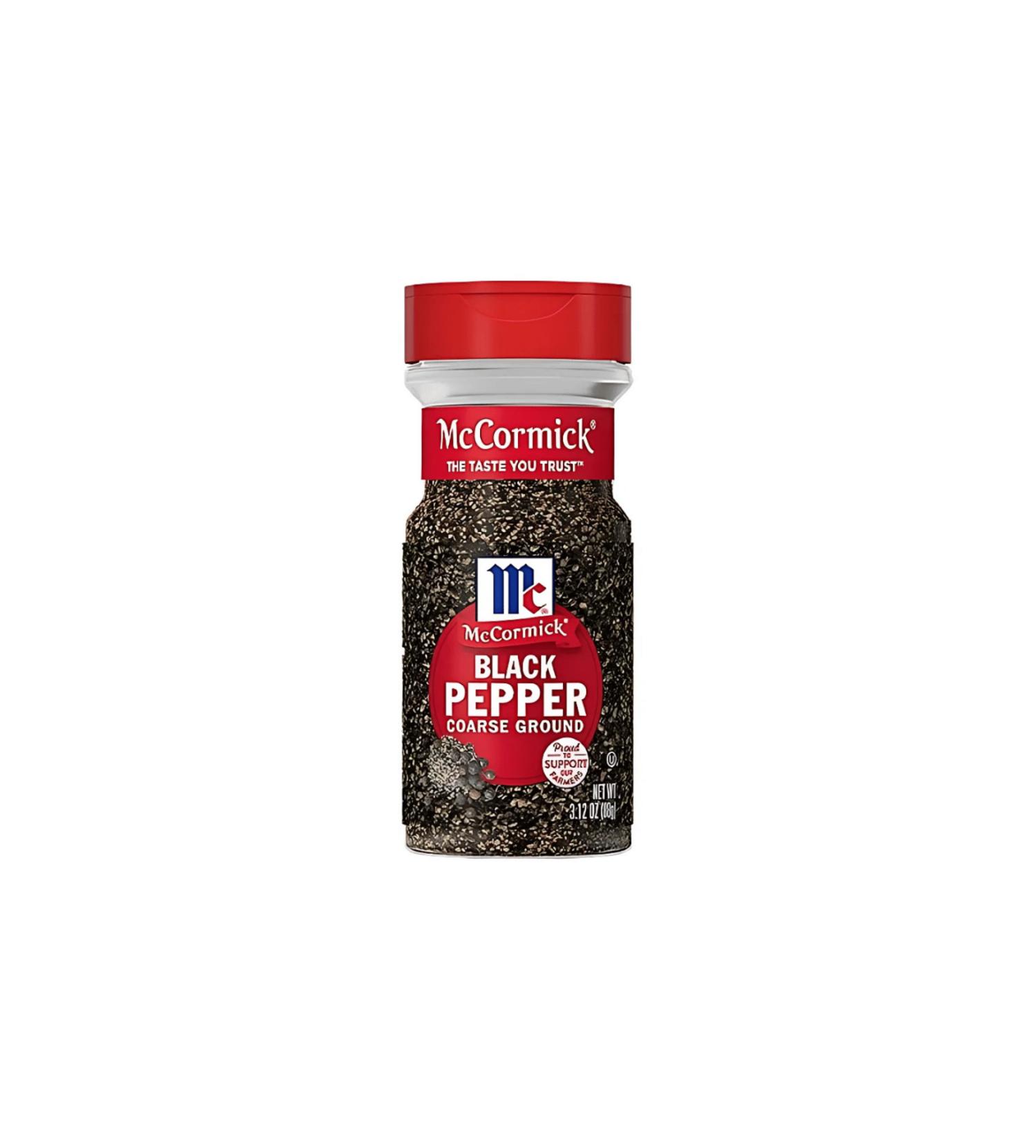McCormick Coarse Ground Black Pepper 88g