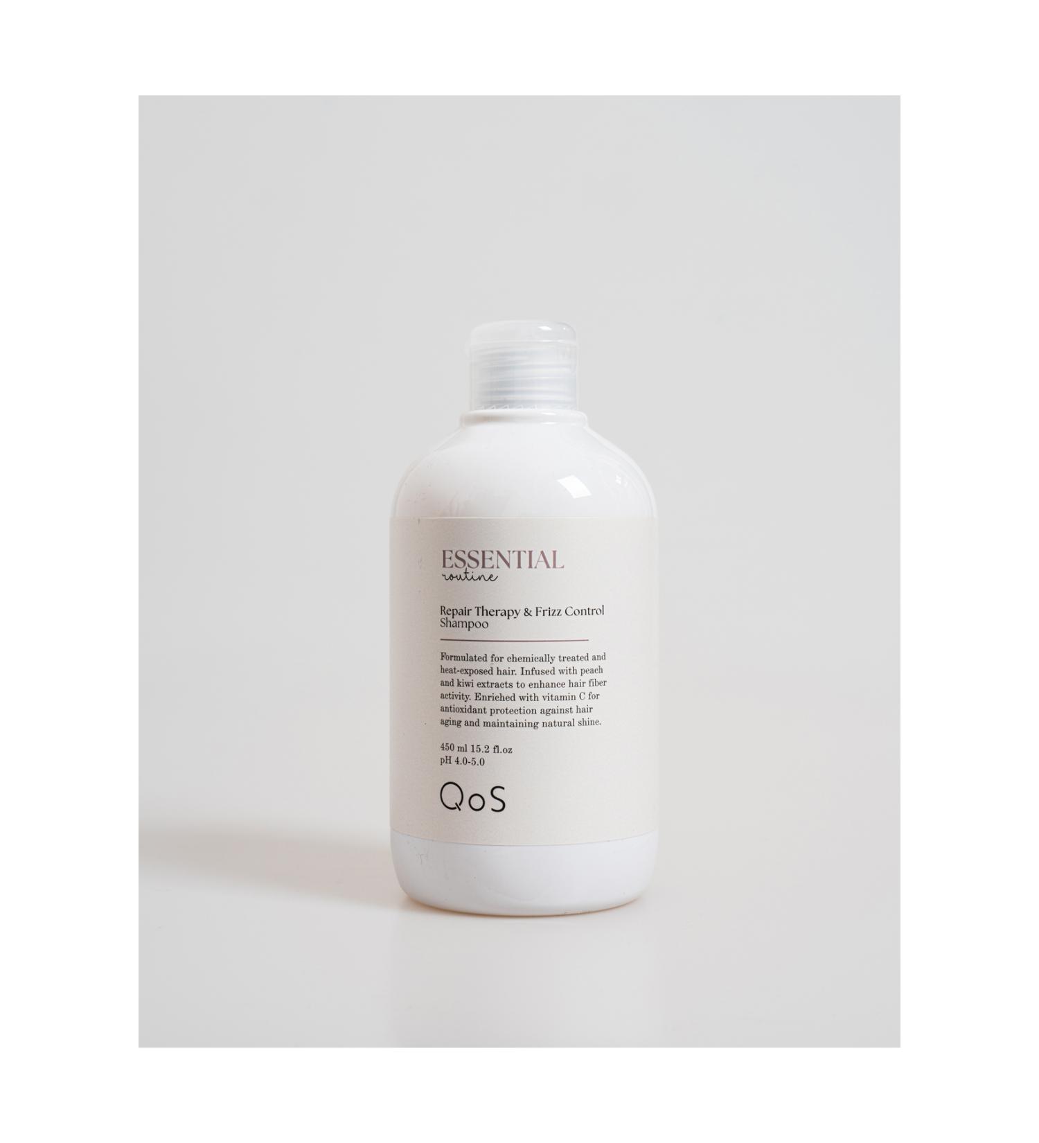 QOS Essential Routine Repair Therapy & Frizz Control Shampoo