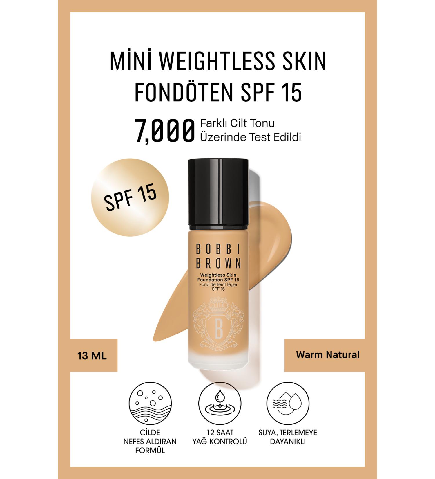 Bobbi Brown Moisturizing Mini Foundation SPF15 13ml With Intense and Light Formula-Warm Natural Passi.5010