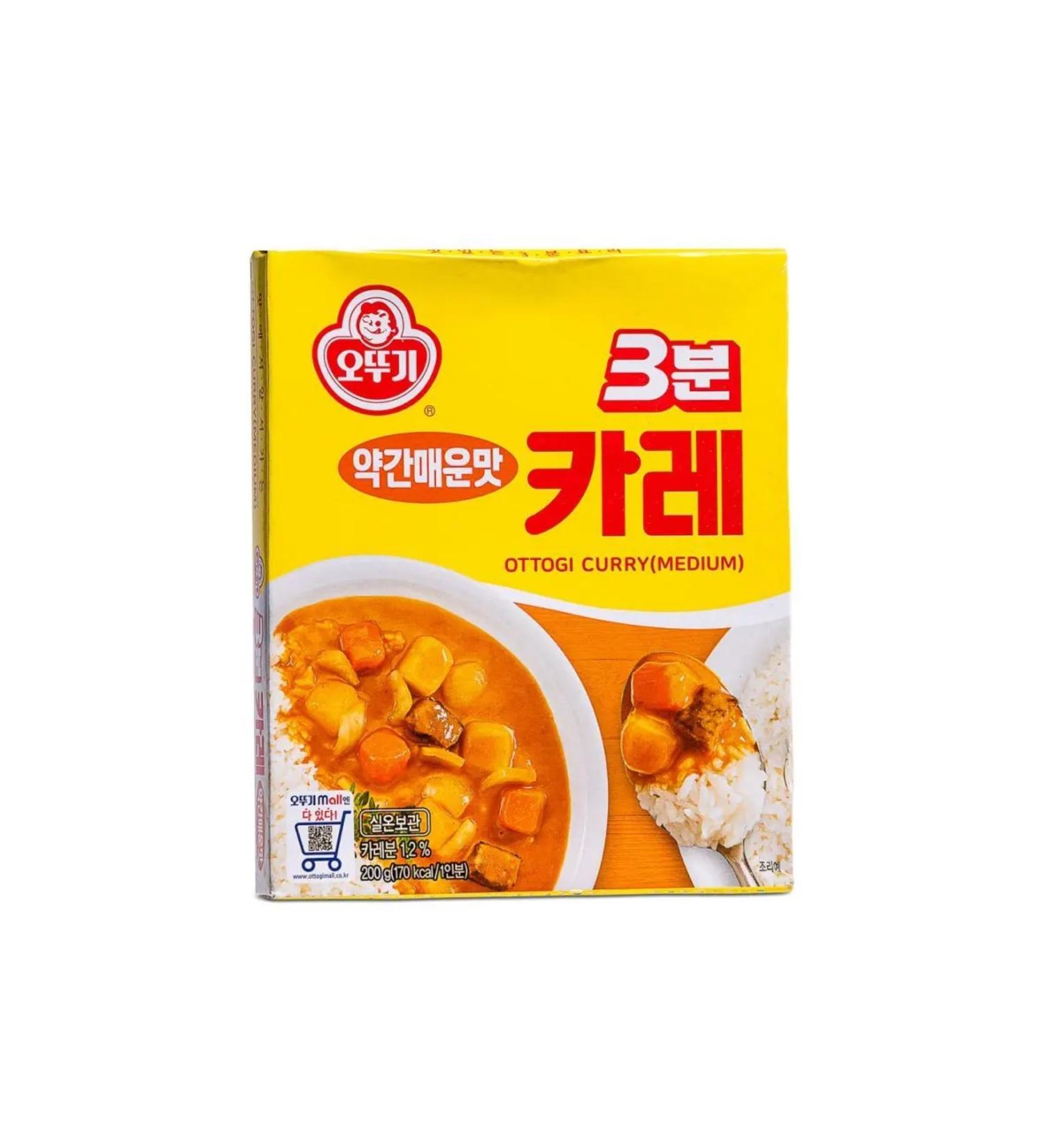 Ottogi Curry Sauce (MEDIUM) Korea 200gr (Ready in 3 minutes)