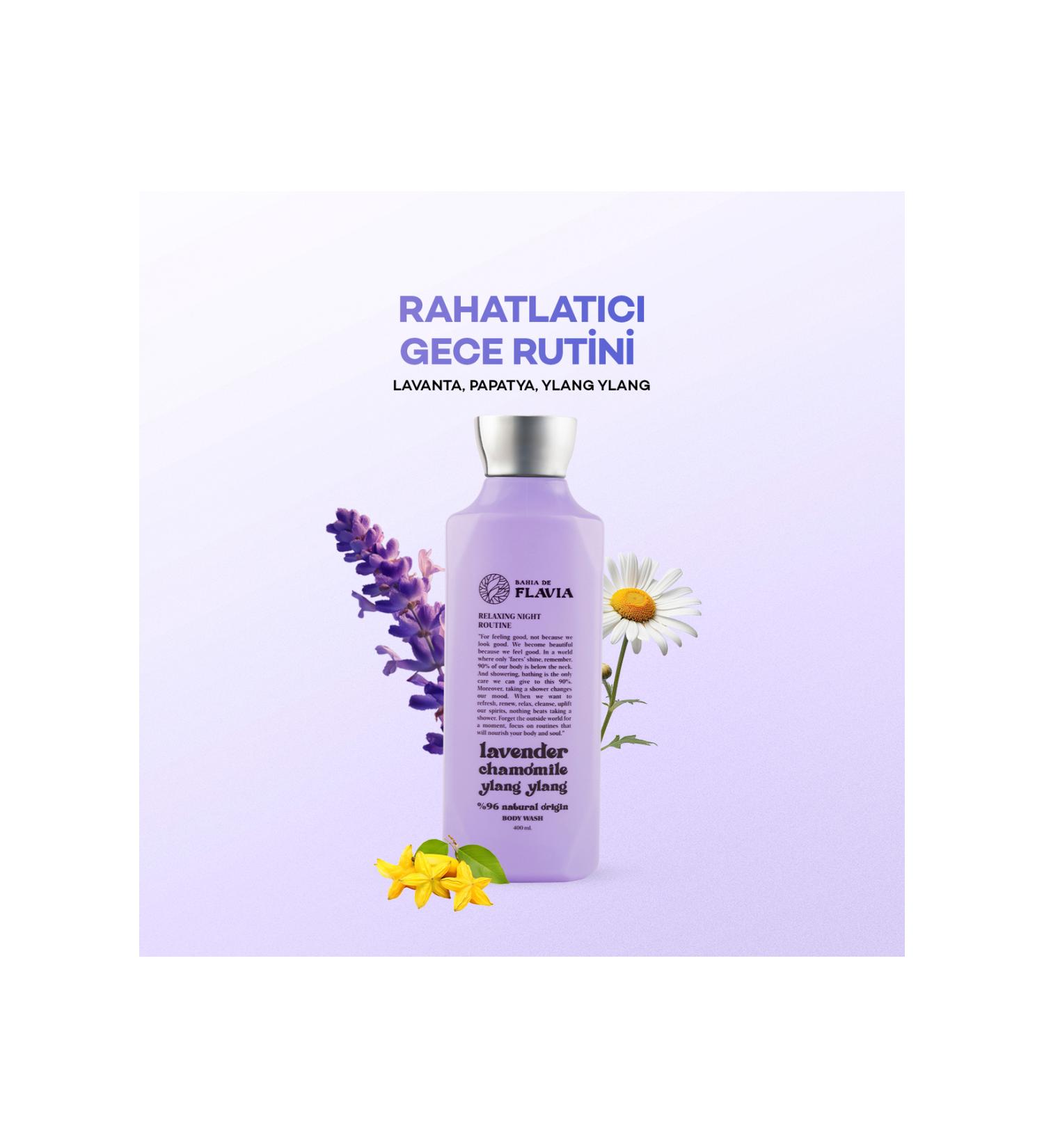 Bahia de Flavia RELAXING NIGHT ROUTINE SHOWER GEL - 400 ML - Buy Online on GoSupps.com