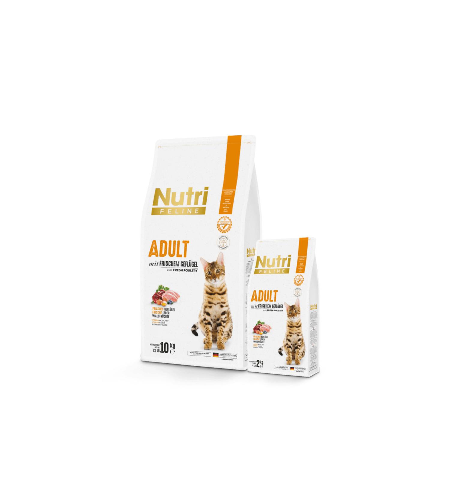 Nutri Canin Nutri Feline Adult Chicken Meat 10kg Adult Cat Food (POULTRY)10kg