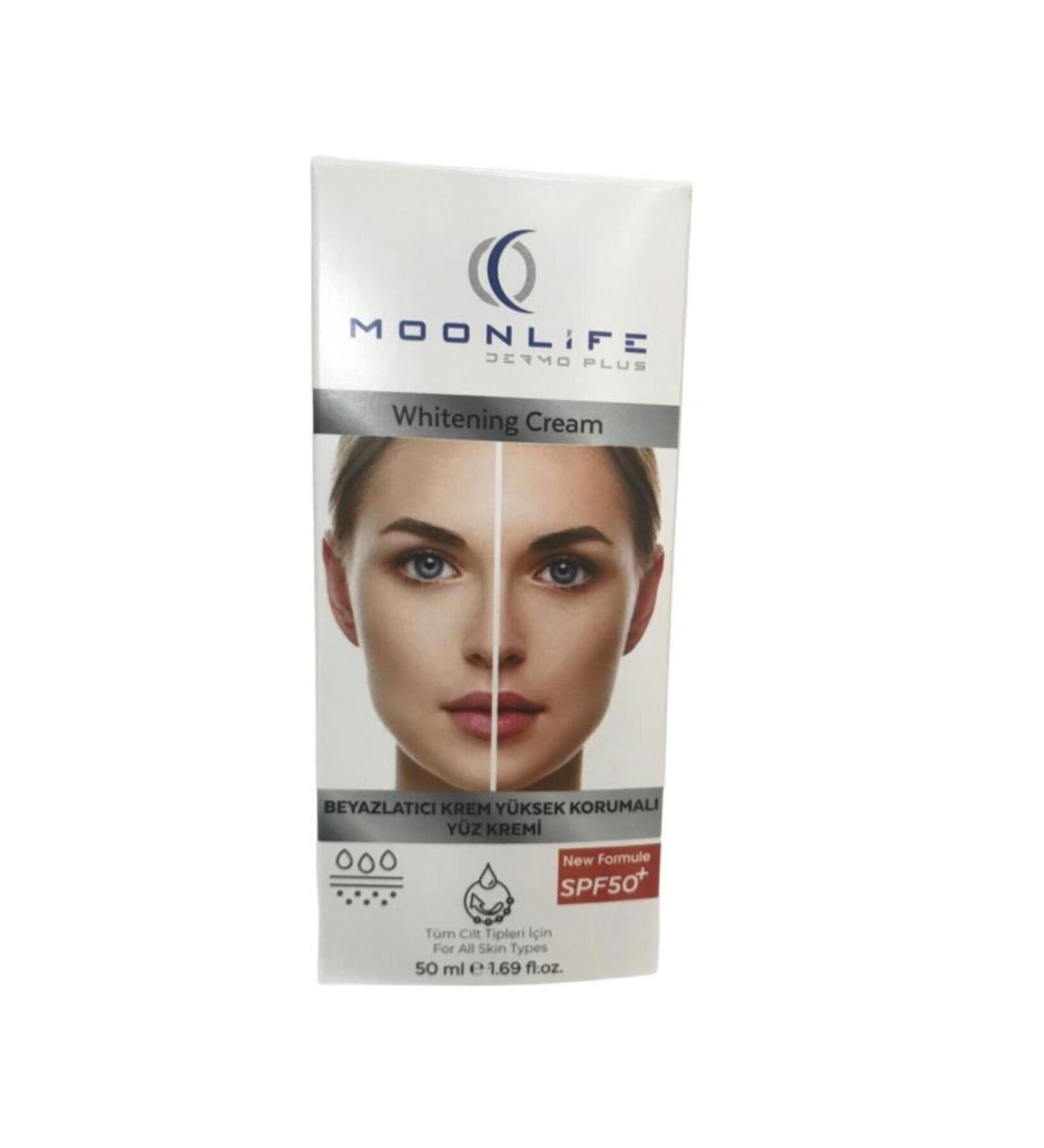 MOONLIFE PRO PLUS Moonlife Whitening Cream Spf50 50 ml