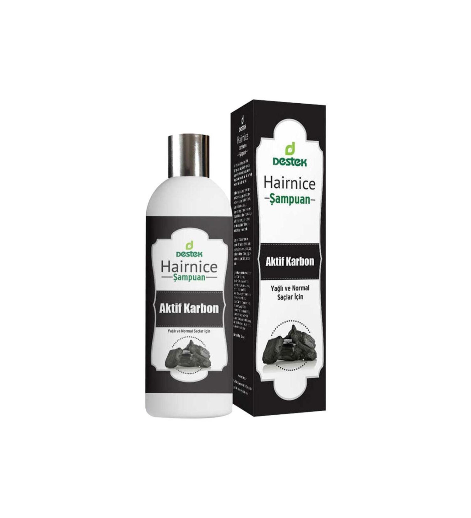 Support Hairnice Active Carbon Shampoo 330 ml