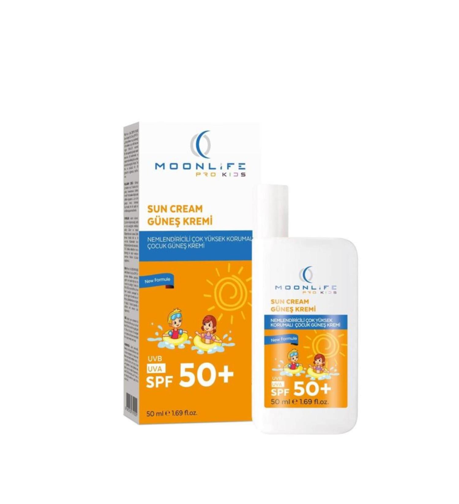 MOONLIFE PRO PLUS Moon Life Pro Kids Children's Sun Cream SPF50+ 50 ml