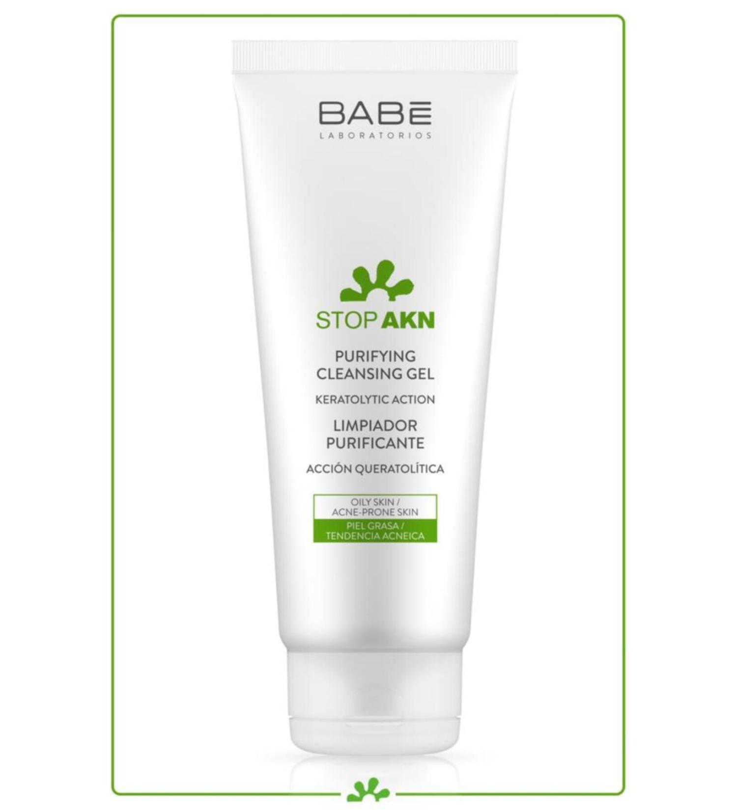 Babe Purifying Facial Cleansing Gel - Stop-Akn 100 ml 8437011329875