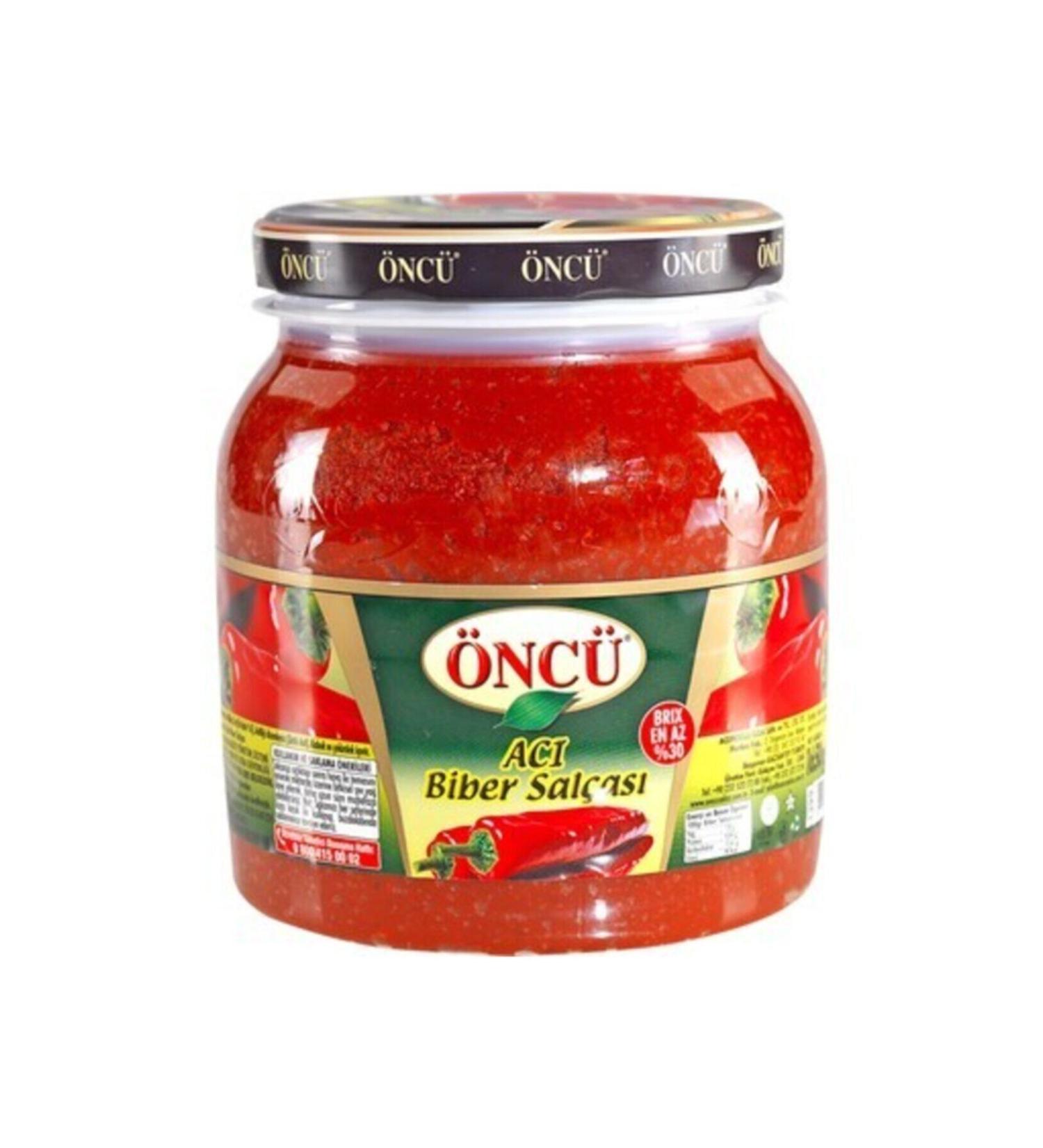 nc Hot Pepper Paste Glass Pet 1650 gr