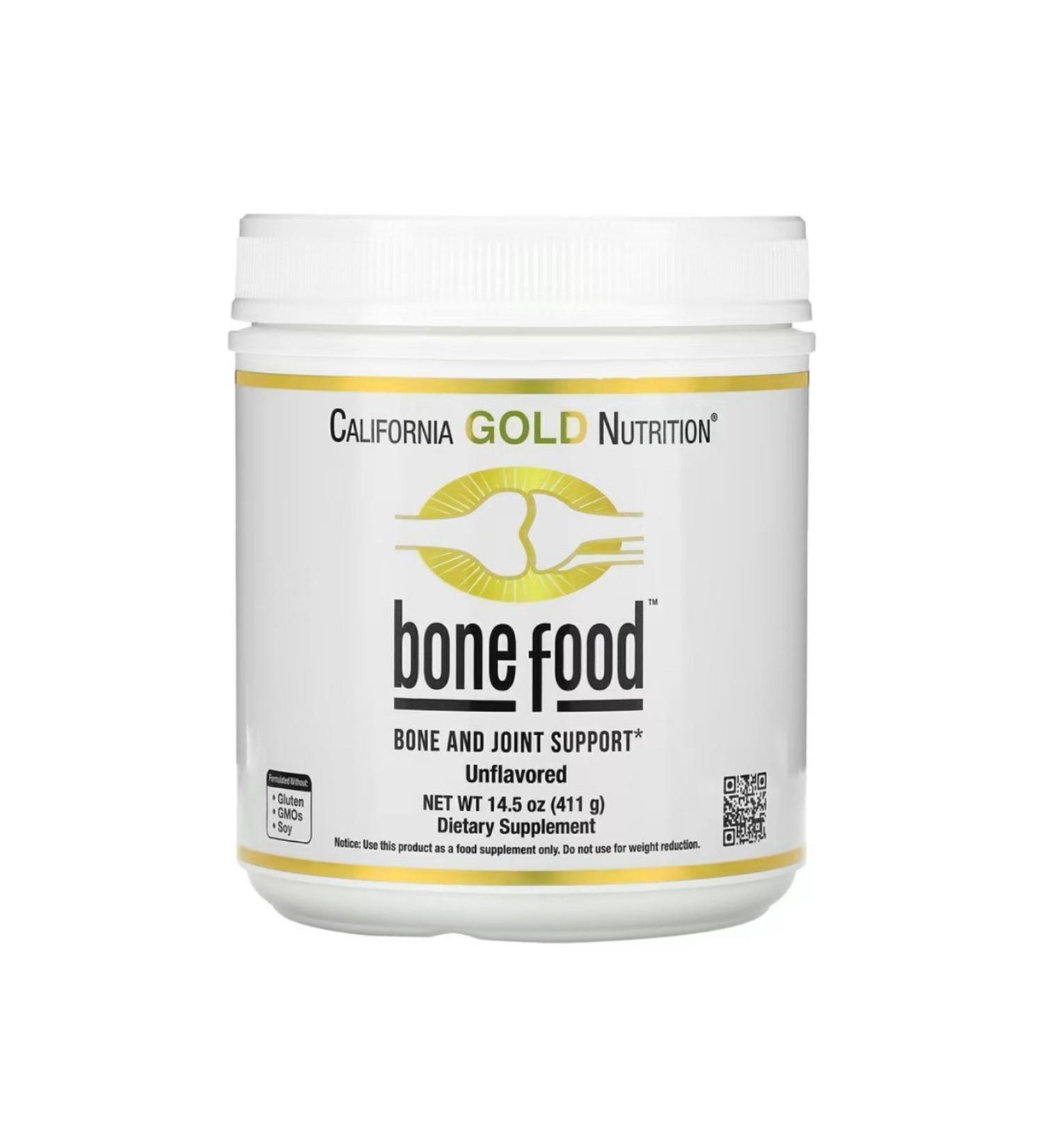 California Gold Nutrition Bone Food 14.50 Oz 411 Gr