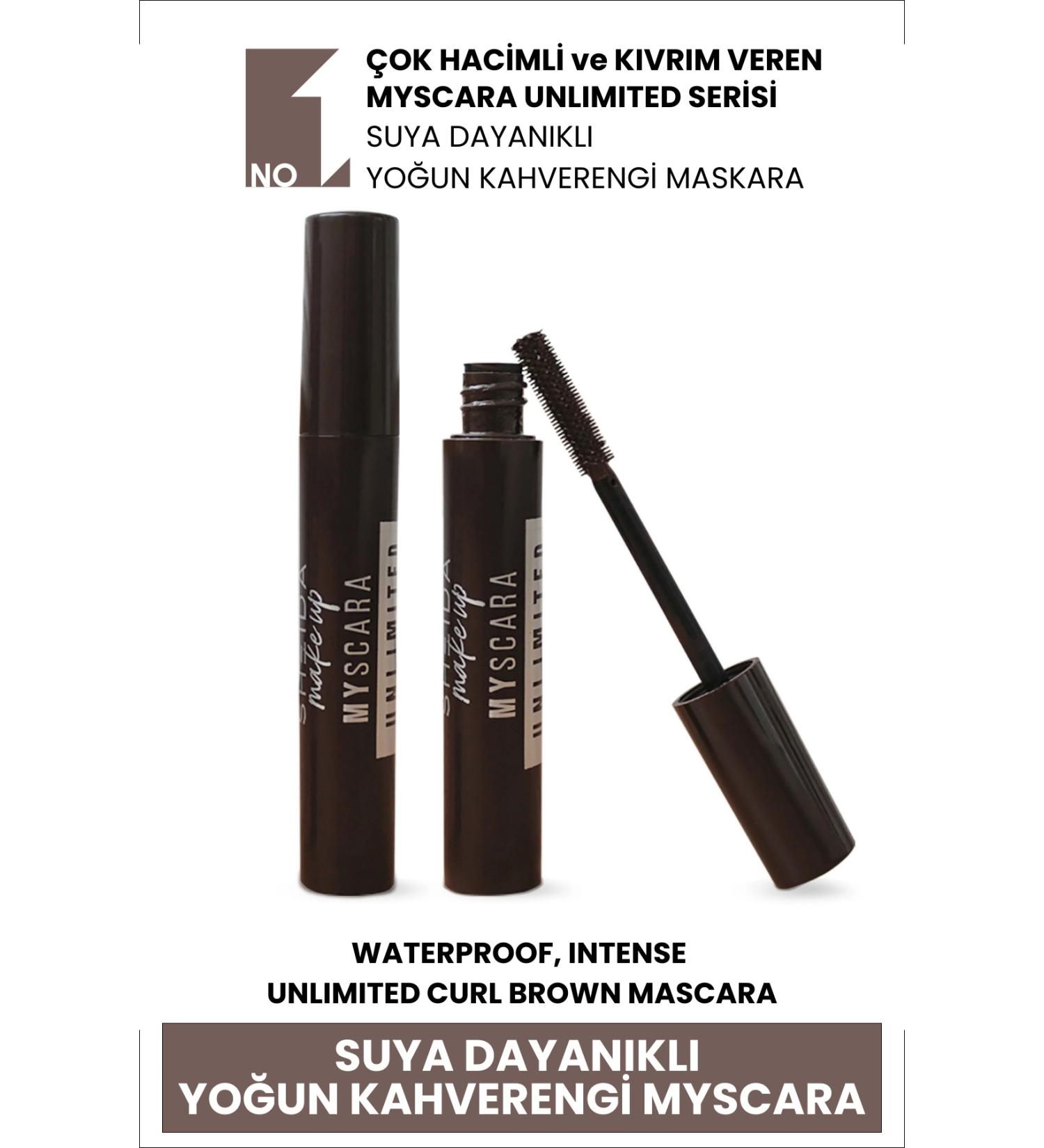 Sheida Natural Formula Long-Looking and Volumizing Lash Extension Mascara - Brown - Buy Online on GoSupps.com