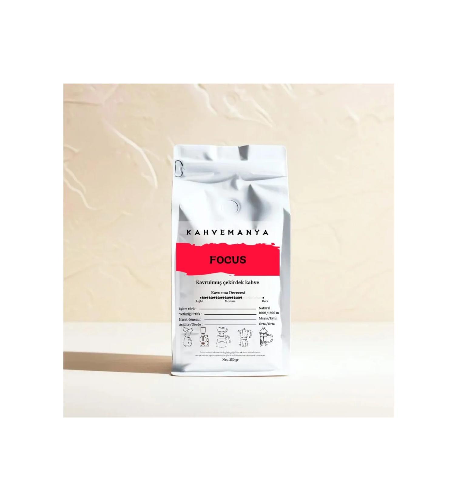 Manya Focus 250 gr Filter Coffee - Buy Online on GoSupps.com